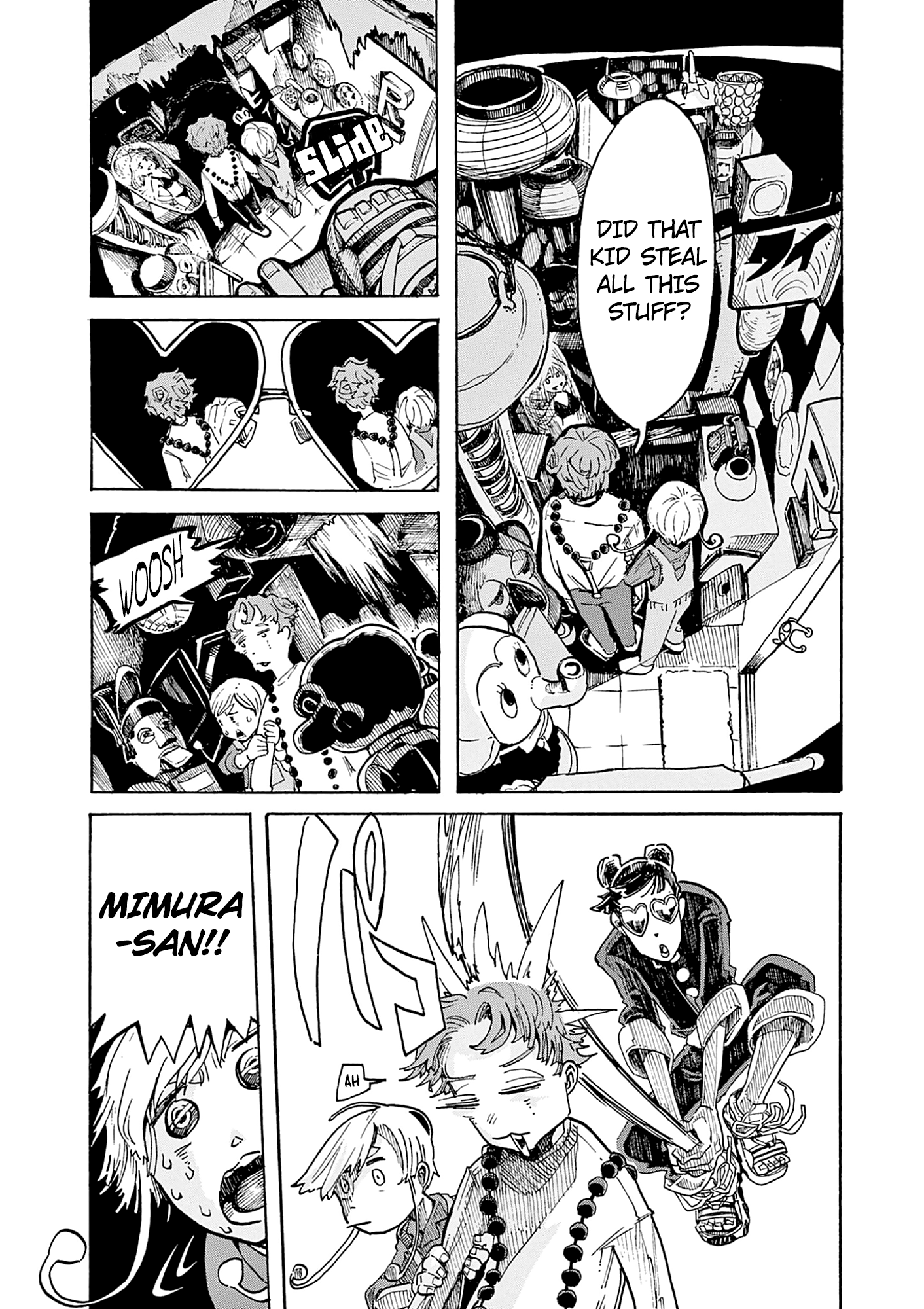 Kurukuru Kuruma Mimura Pan chapter 5 - page 15