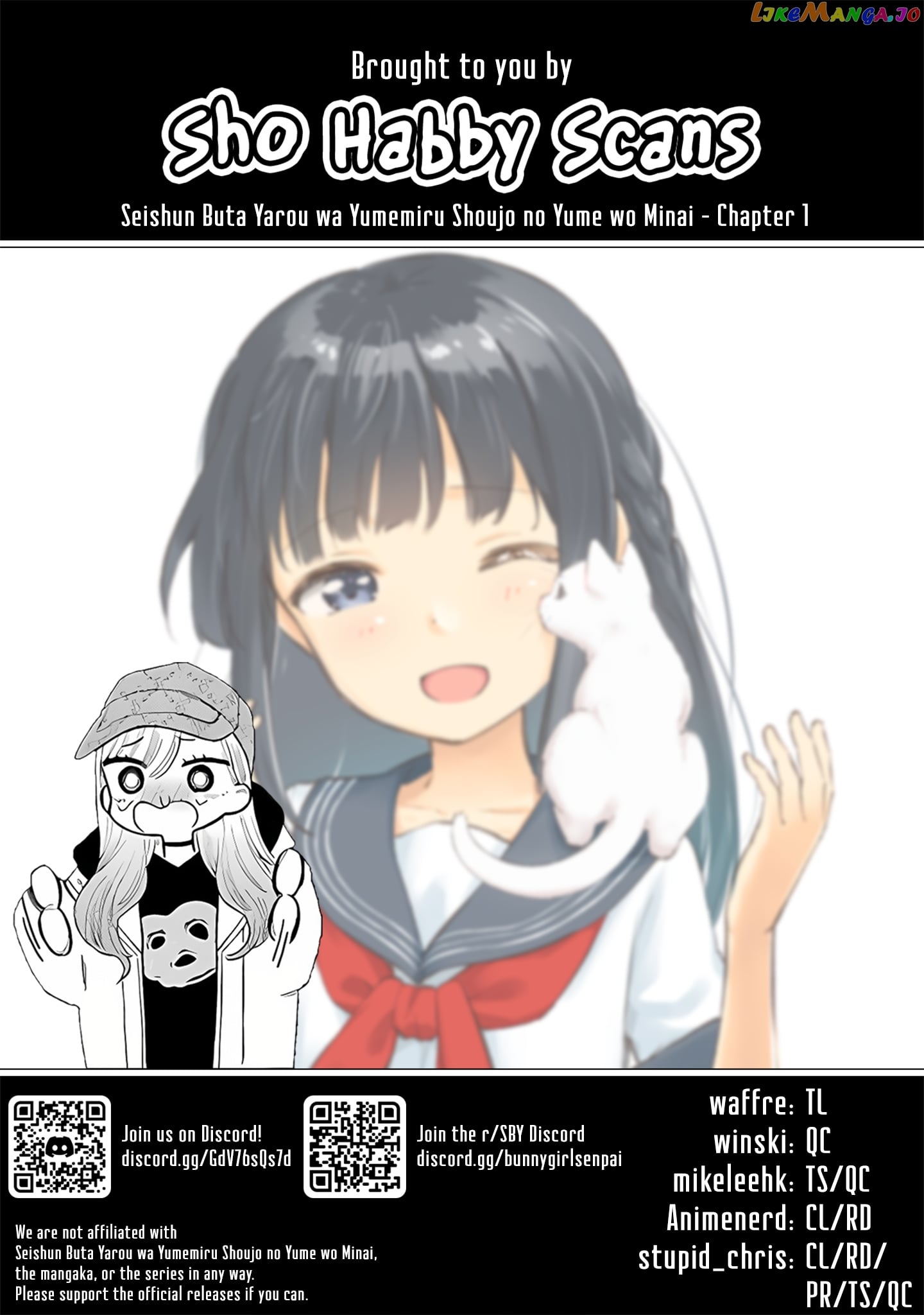 Seishun Buta Yarou Wa Yumemiru Shoujo No Yume Wo Minai chapter 1 - page 57