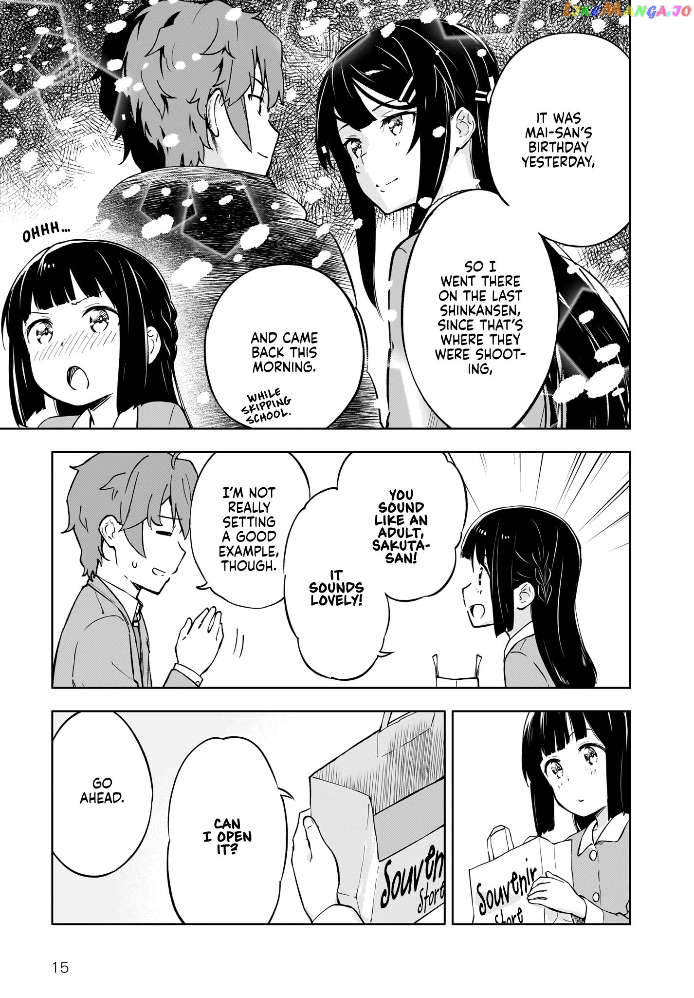 Seishun Buta Yarou Wa Yumemiru Shoujo No Yume Wo Minai chapter 2 - page 15