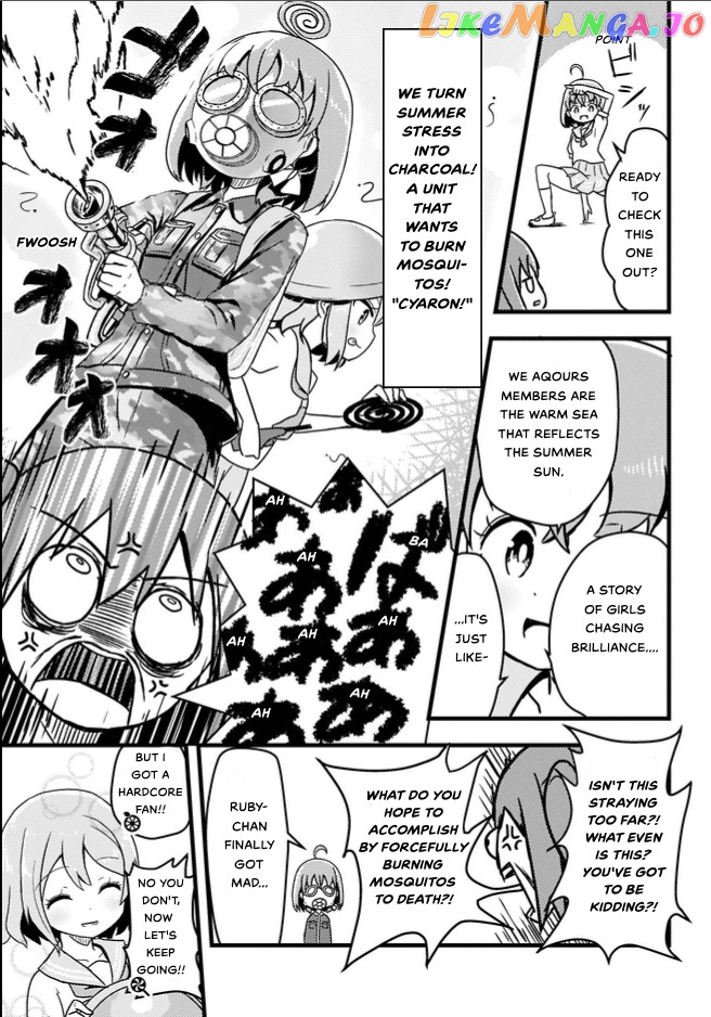 Love Live! Sunshine!! Cyaron! Comic Anthology chapter 4 - page 8