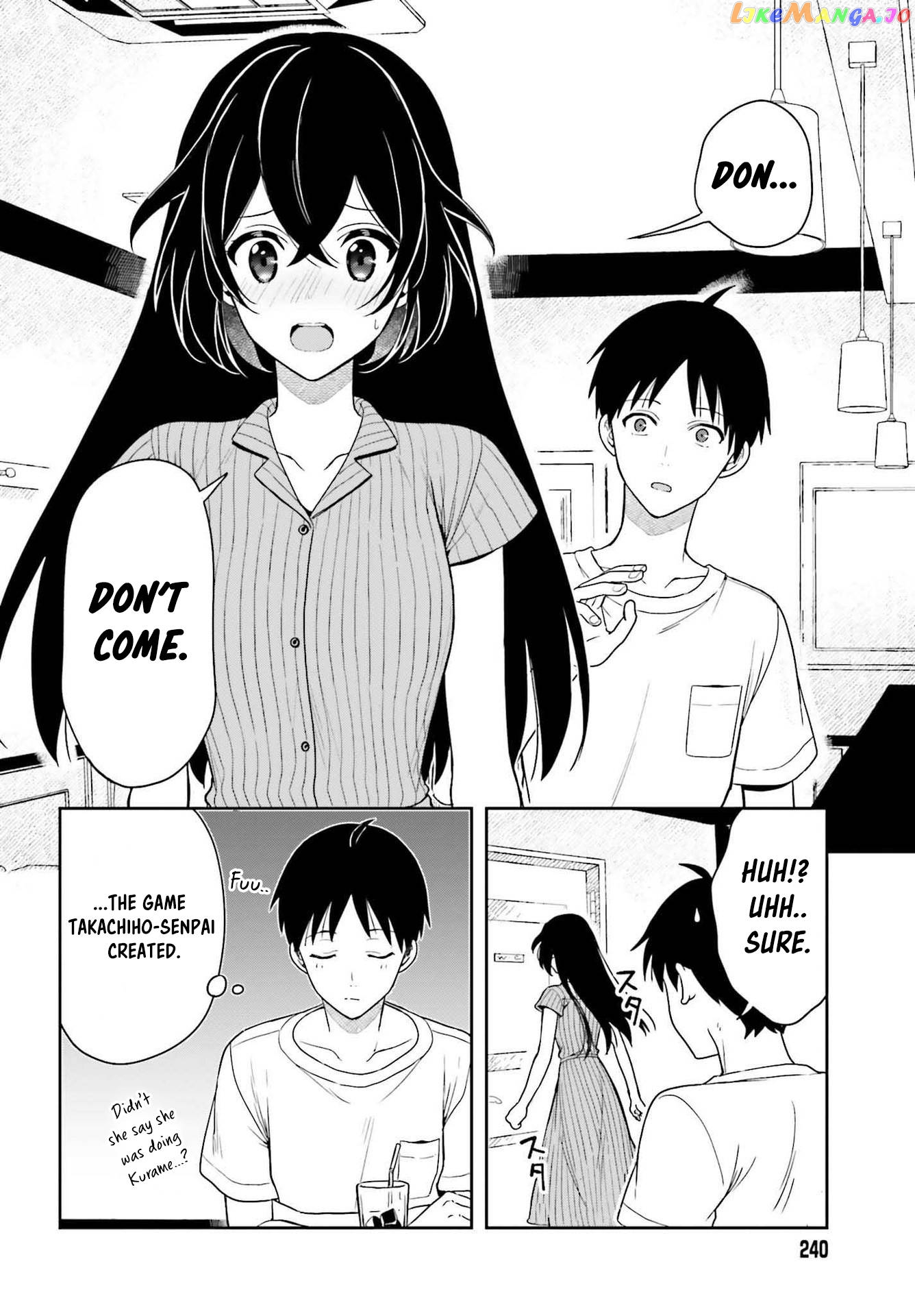 Takachiho Honoka-senpai ga Sukide Sukide Iroiro Gamandekinai. chapter 6 - page 25