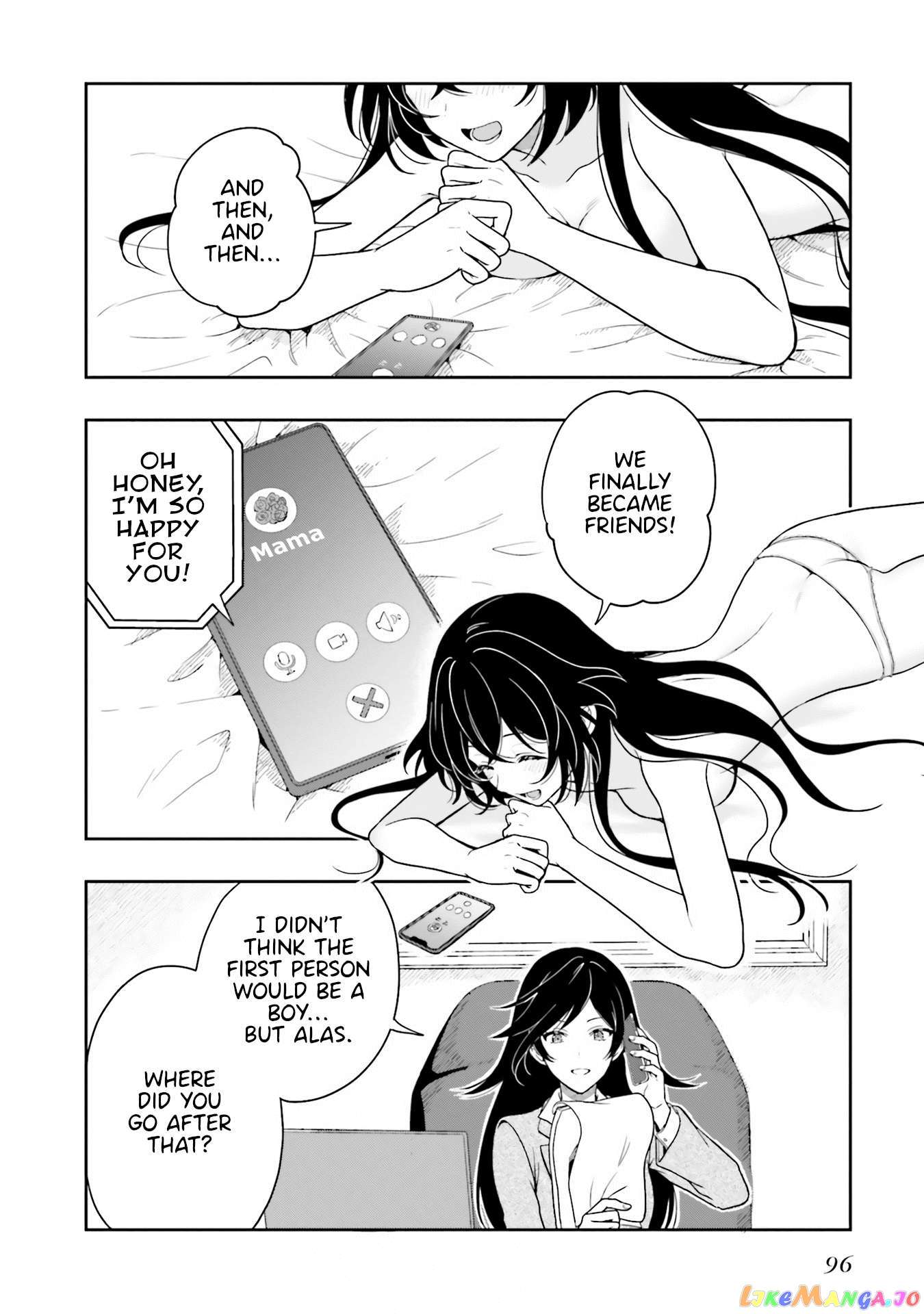 Takachiho Honoka-senpai ga Sukide Sukide Iroiro Gamandekinai. chapter 9 - page 8