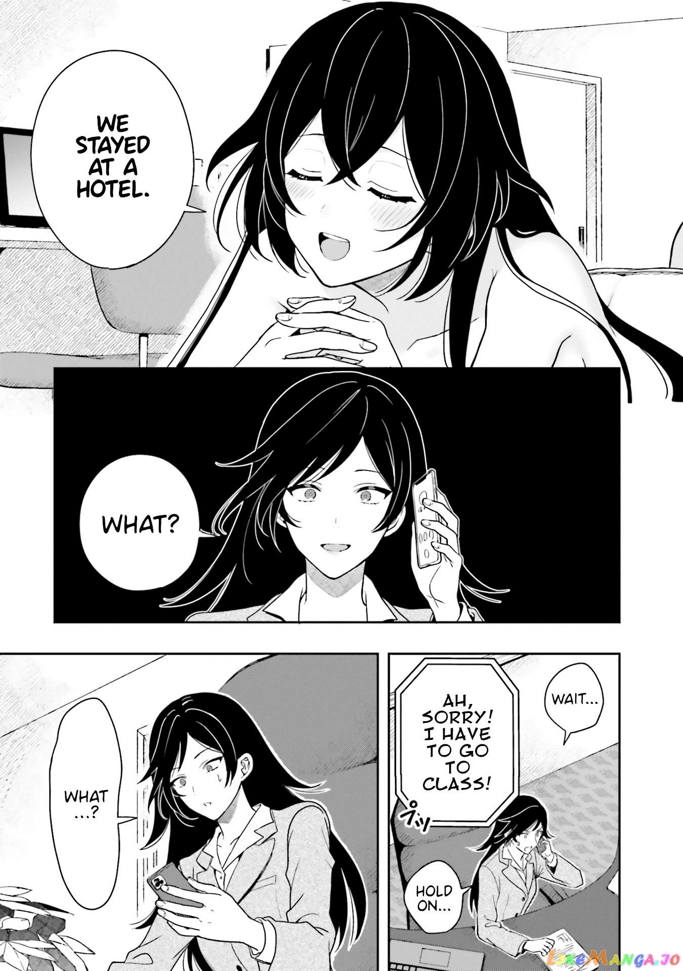 Takachiho Honoka-senpai ga Sukide Sukide Iroiro Gamandekinai. chapter 9 - page 9
