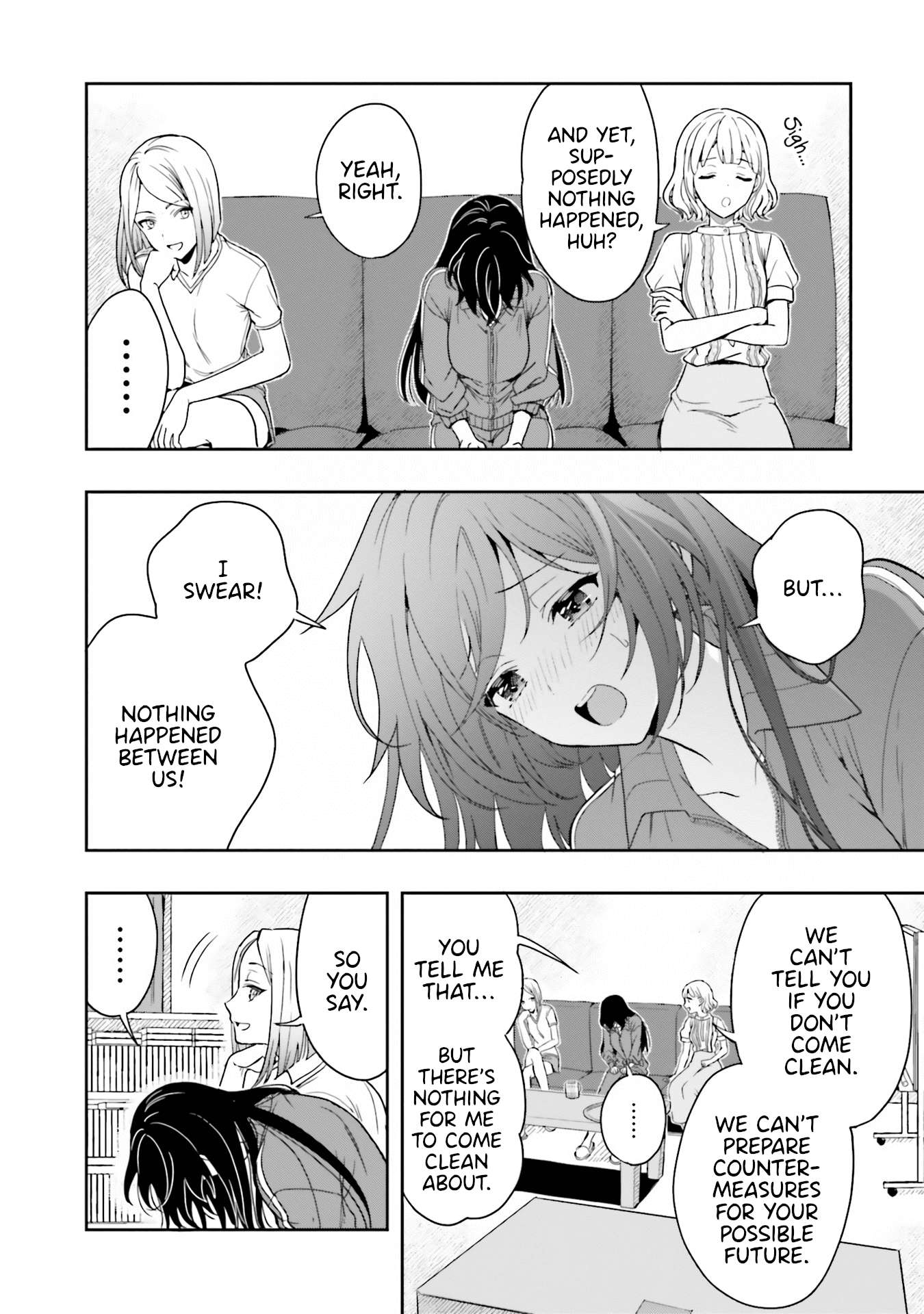 Takachiho Honoka-senpai ga Sukide Sukide Iroiro Gamandekinai. chapter 10 - page 15