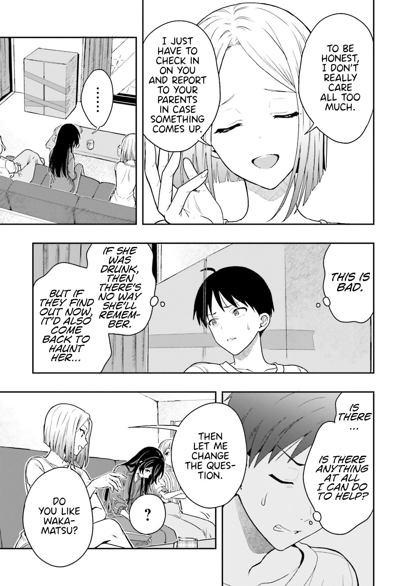 Takachiho Honoka-senpai ga Sukide Sukide Iroiro Gamandekinai. chapter 10 - page 16