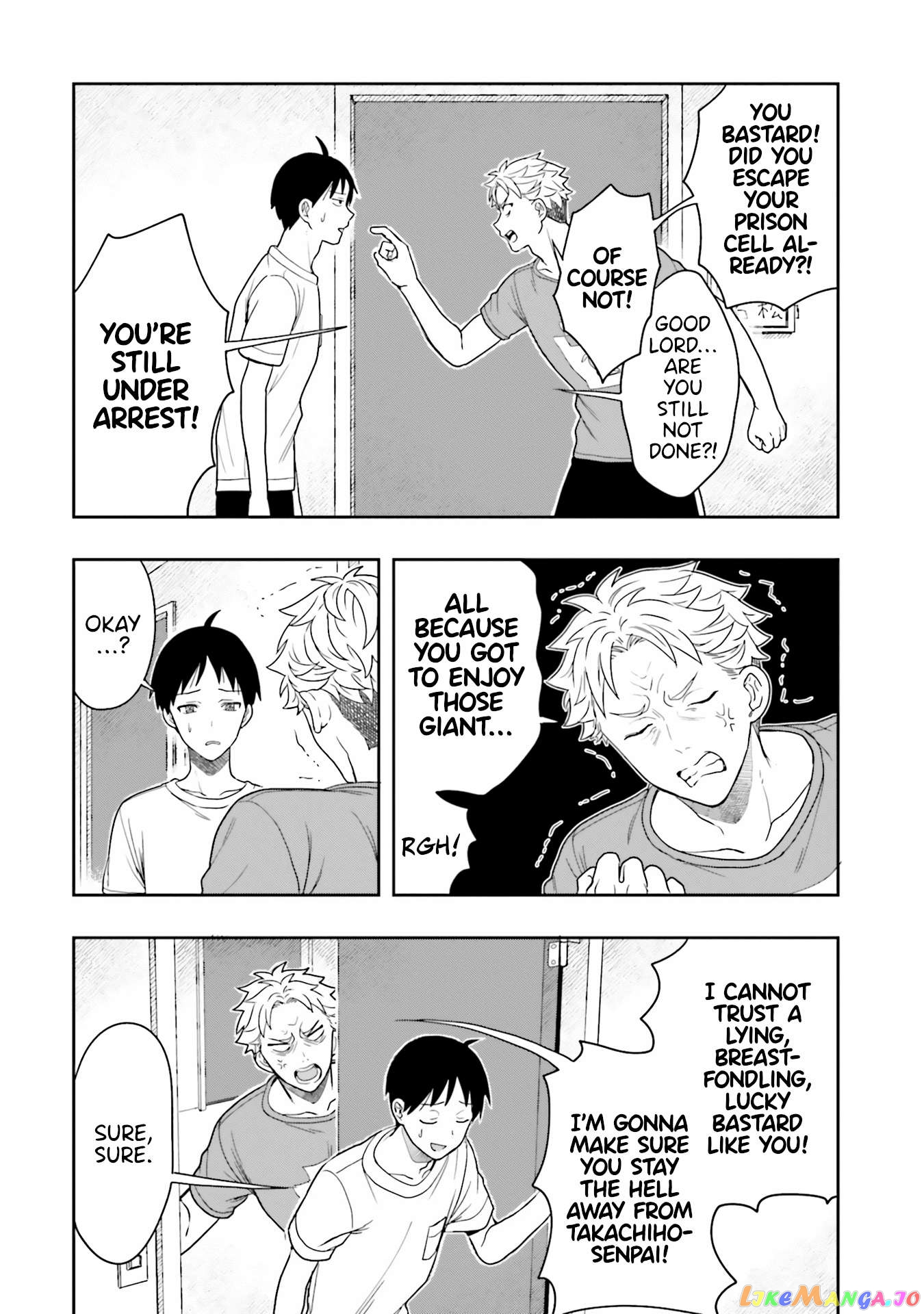 Takachiho Honoka-senpai ga Sukide Sukide Iroiro Gamandekinai. chapter 11 - page 15