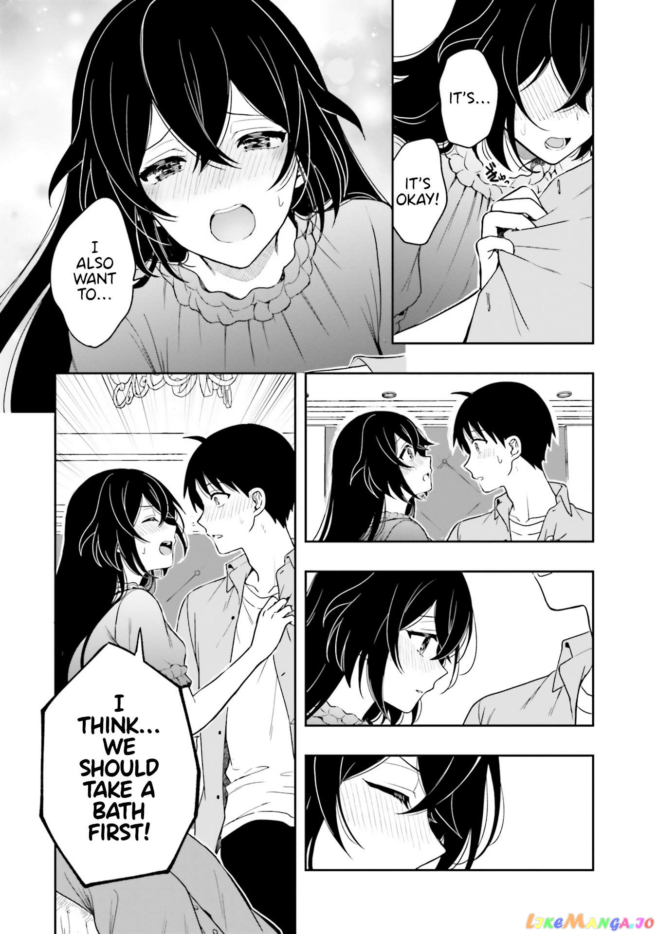 Takachiho Honoka-senpai ga Sukide Sukide Iroiro Gamandekinai. chapter 12.5 - page 11