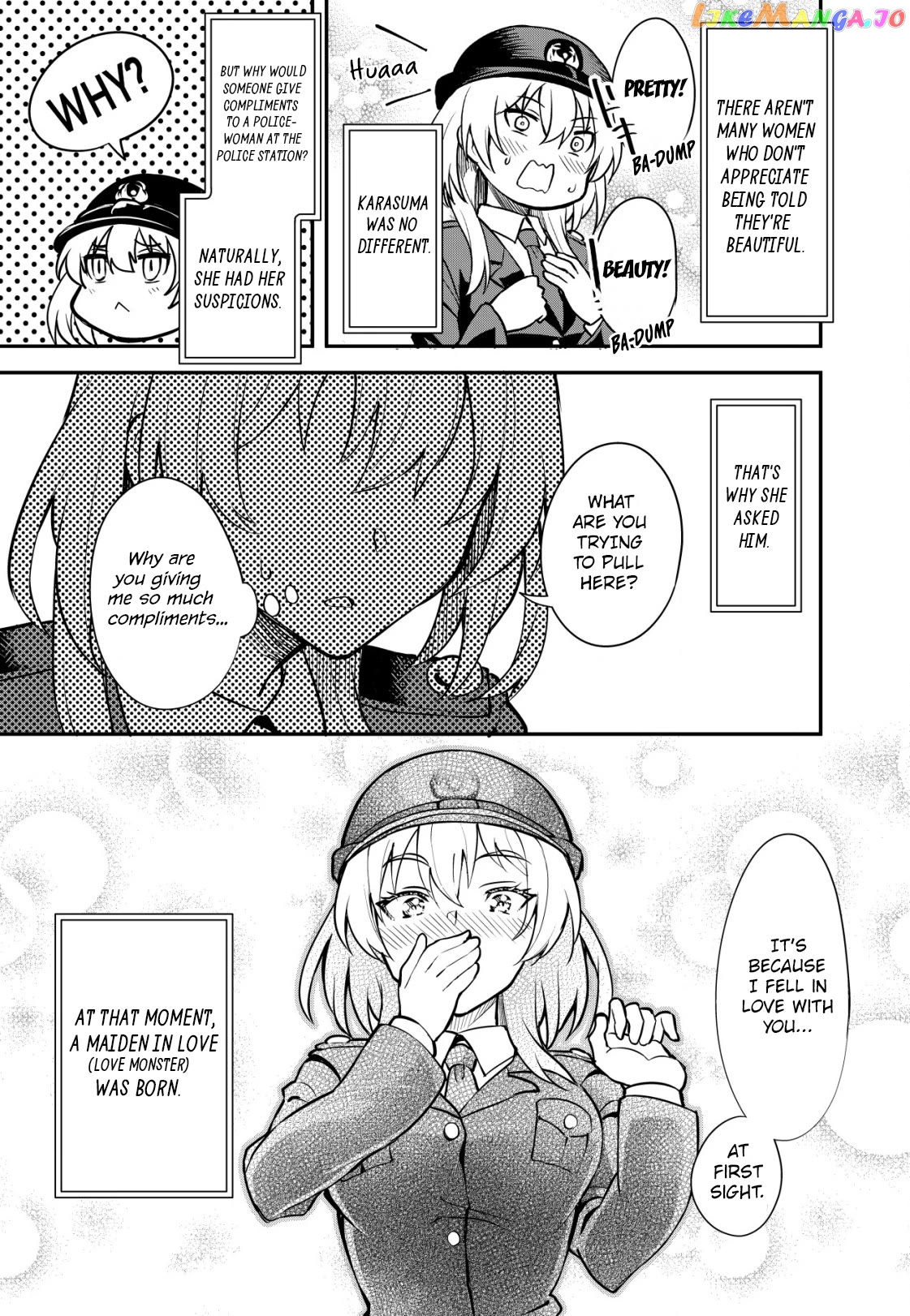 Sagishi to Keisatsukan no Rennai Kyori Chapter 1 - page 20