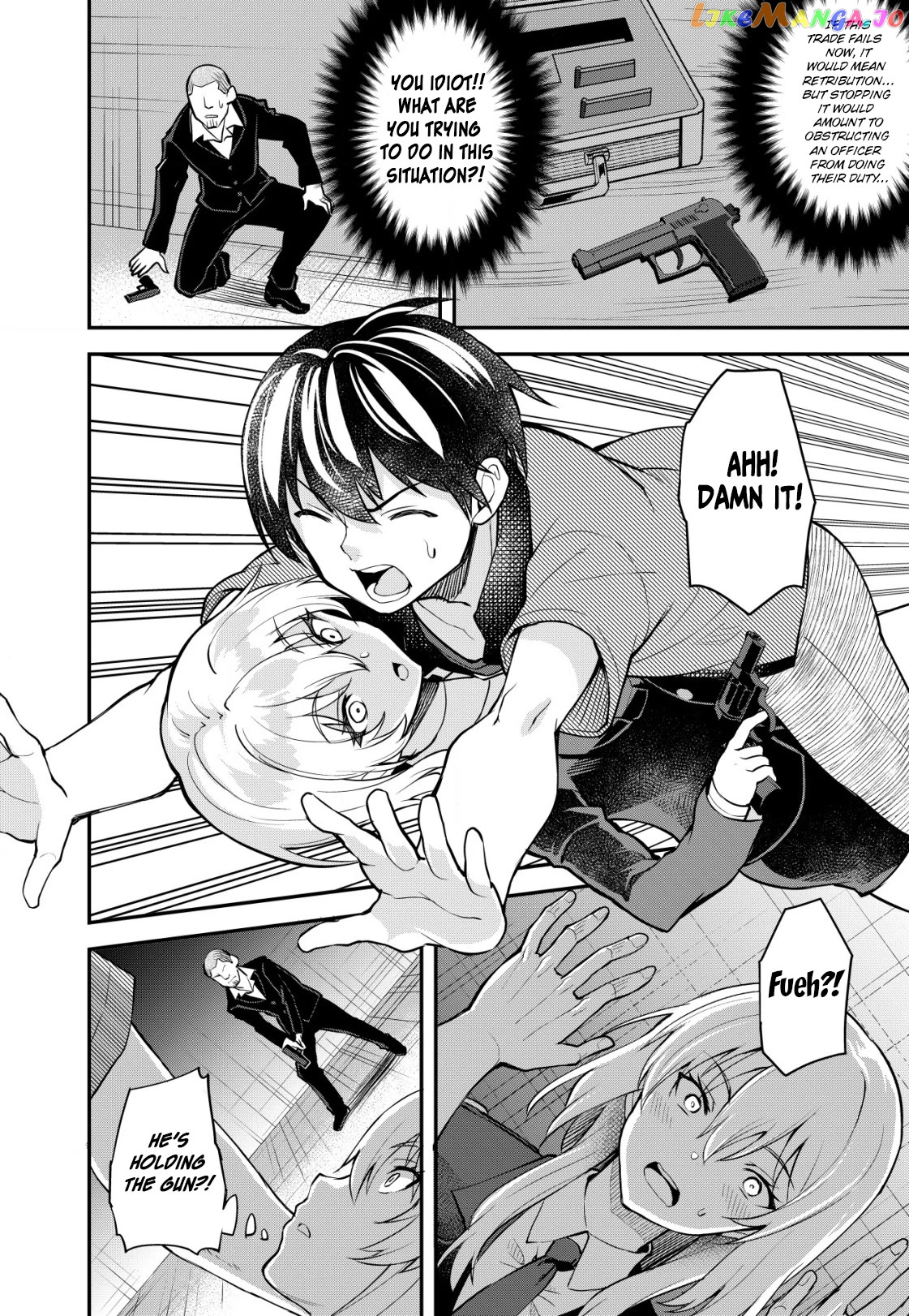 Sagishi to Keisatsukan no Rennai Kyori Chapter 1 - page 27