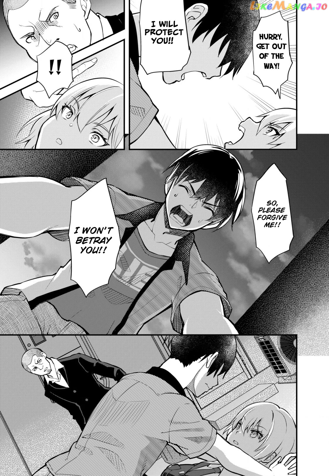 Sagishi to Keisatsukan no Rennai Kyori Chapter 1 - page 28