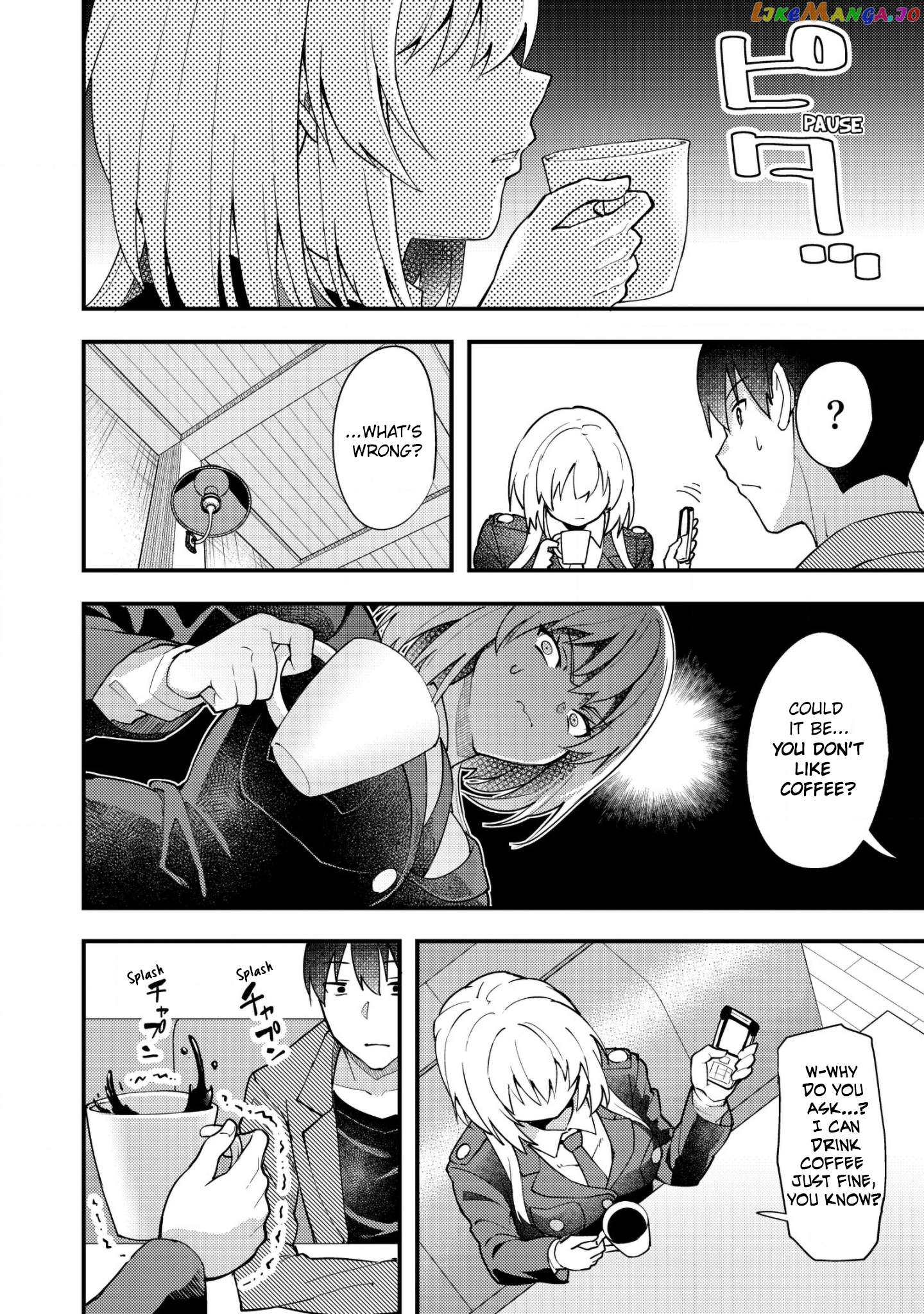 Sagishi to Keisatsukan no Rennai Kyori Chapter 3 - page 14