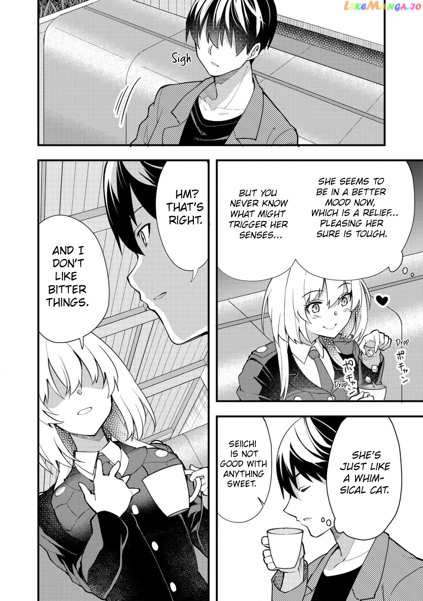 Sagishi to Keisatsukan no Rennai Kyori Chapter 3 - page 18