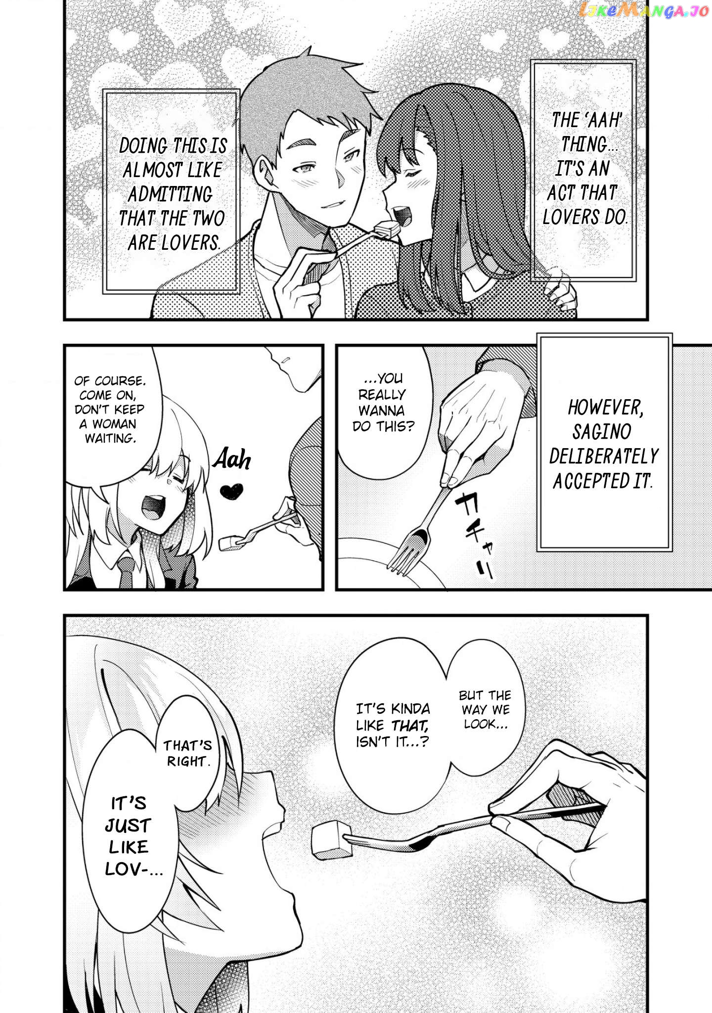 Sagishi to Keisatsukan no Rennai Kyori Chapter 3 - page 6