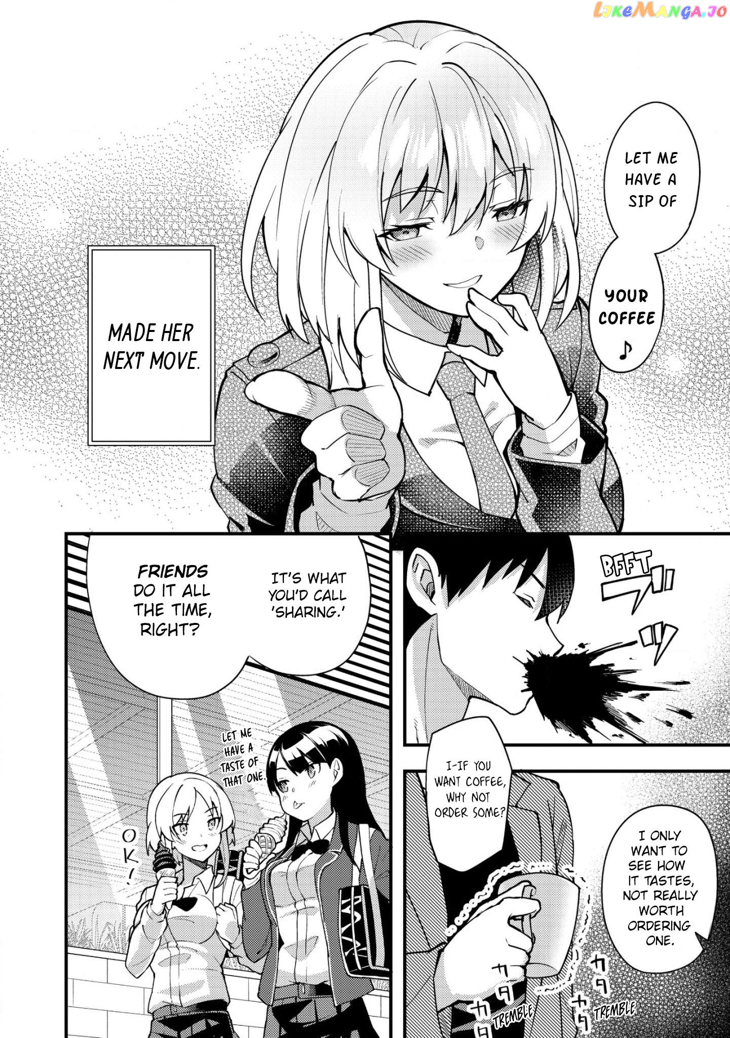 Sagishi to Keisatsukan no Rennai Kyori Chapter 3 - page 10