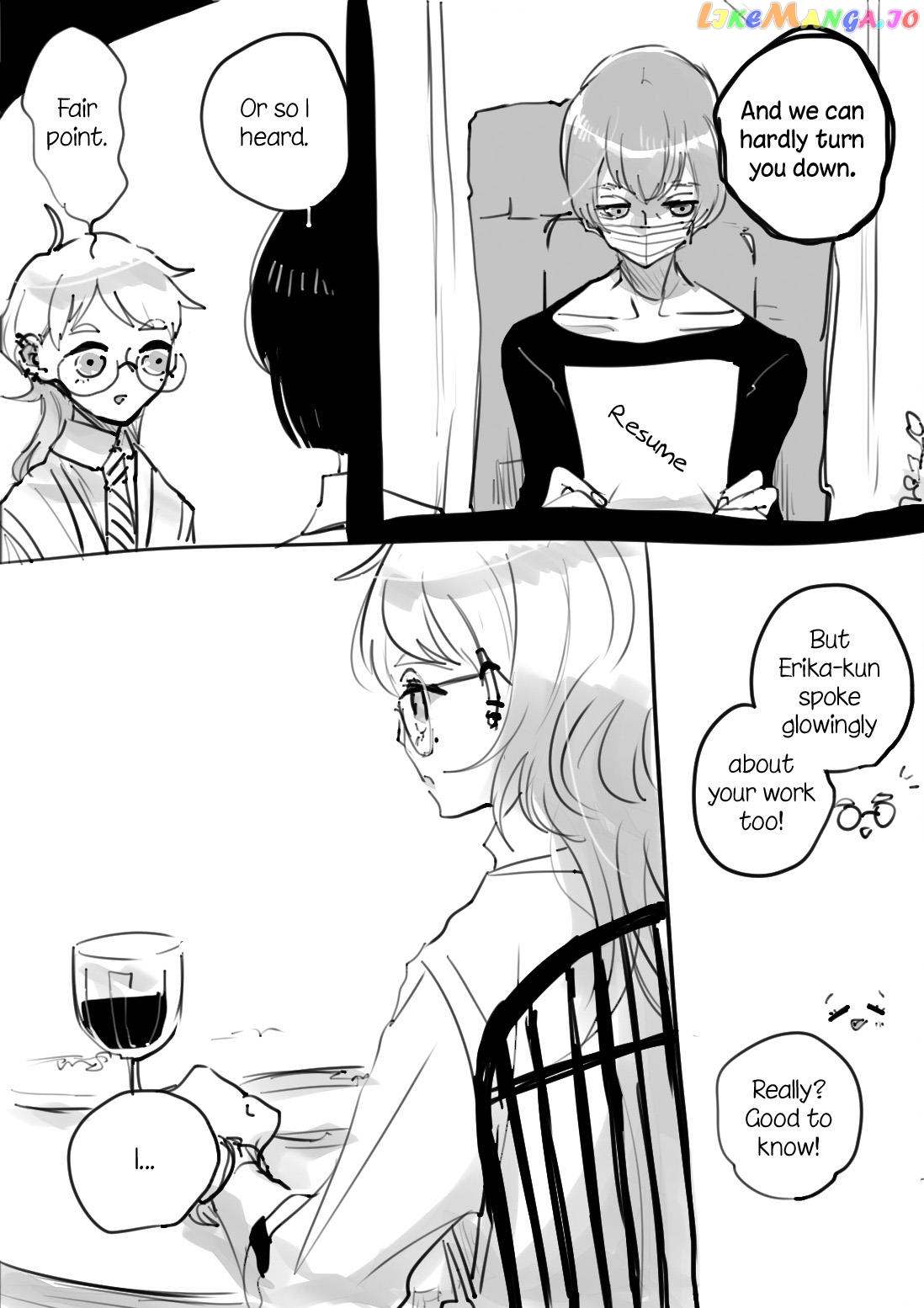 Haru Tsuzuru, Sakura Saku Kono Heya De chapter 15.5 - page 9