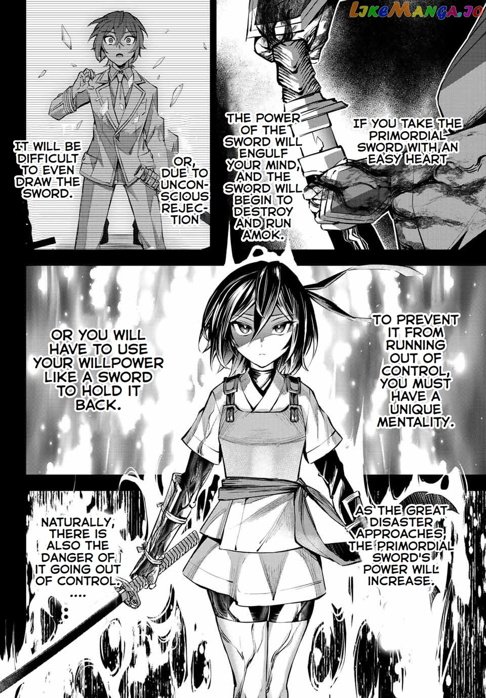 Seven Holy Sword And The Princess Of Magic Sword chapter 9.1 - page 3