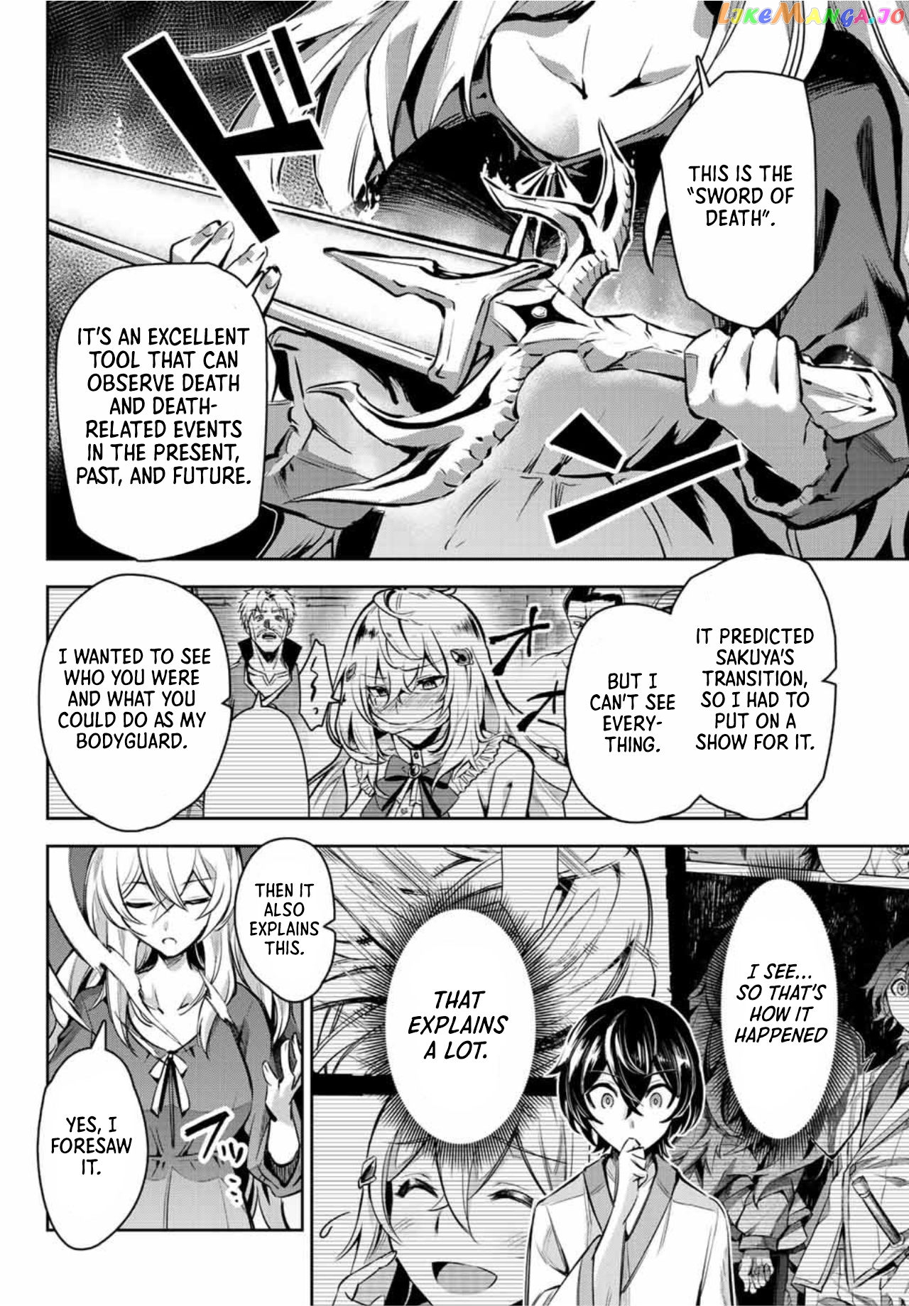 Seven Holy Sword And The Princess Of Magic Sword chapter 10.2 - page 11