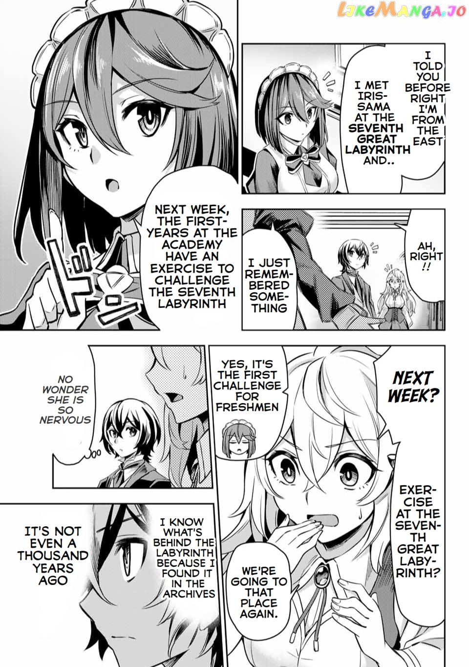 Seven Holy Sword And The Princess Of Magic Sword chapter 3.1 - page 6