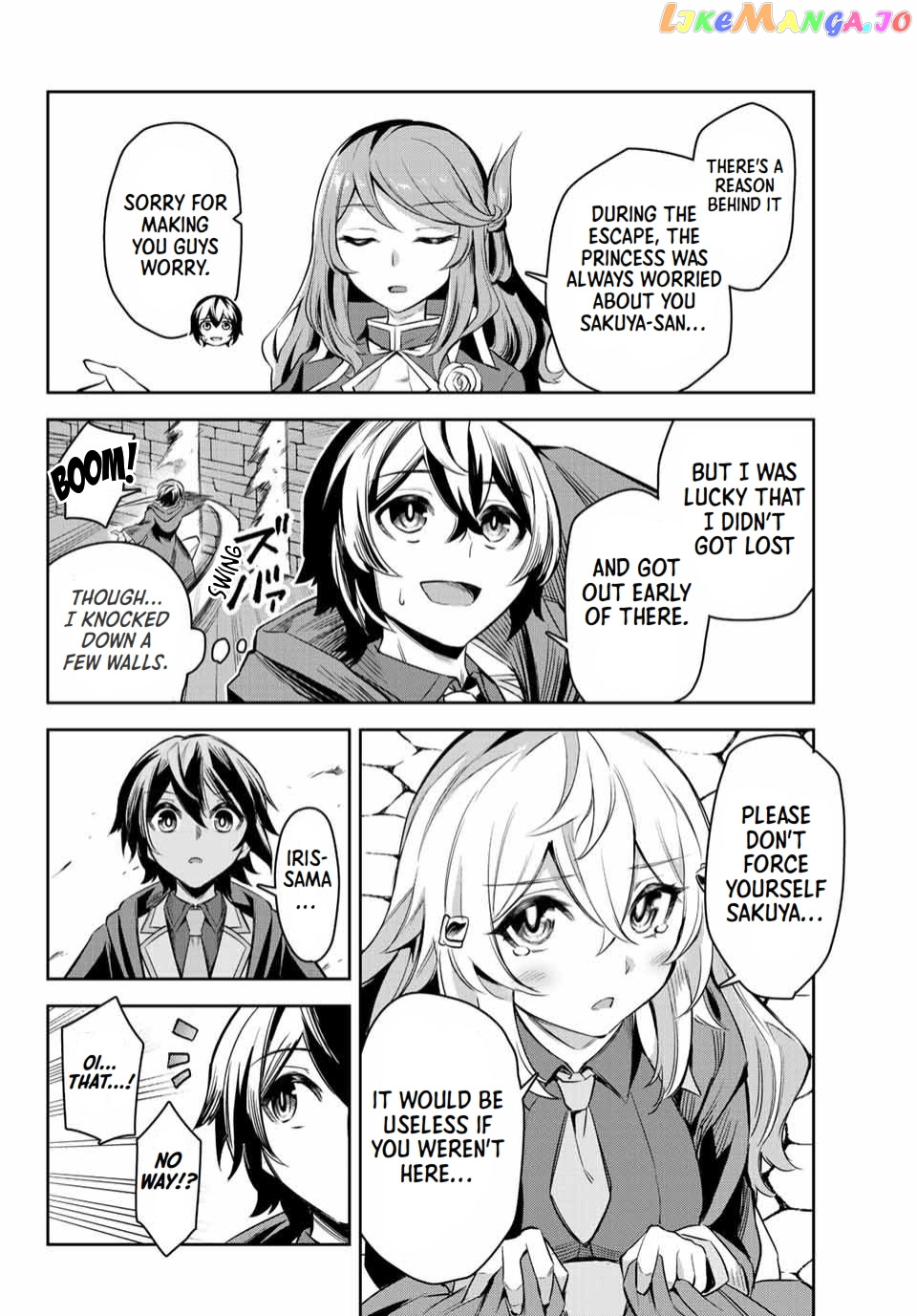 Seven Holy Sword And The Princess Of Magic Sword chapter 4.4 - page 5