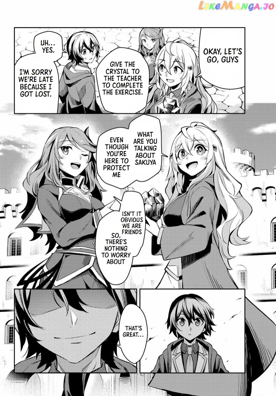 Seven Holy Sword And The Princess Of Magic Sword chapter 4.4 - page 9