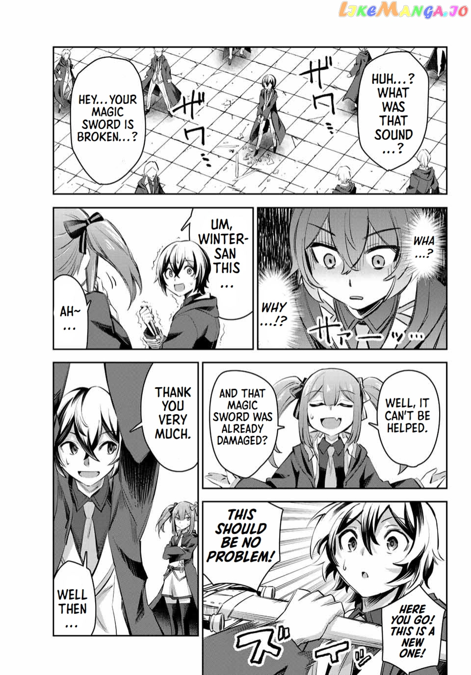 Seven Holy Sword And The Princess Of Magic Sword chapter 5 - page 38