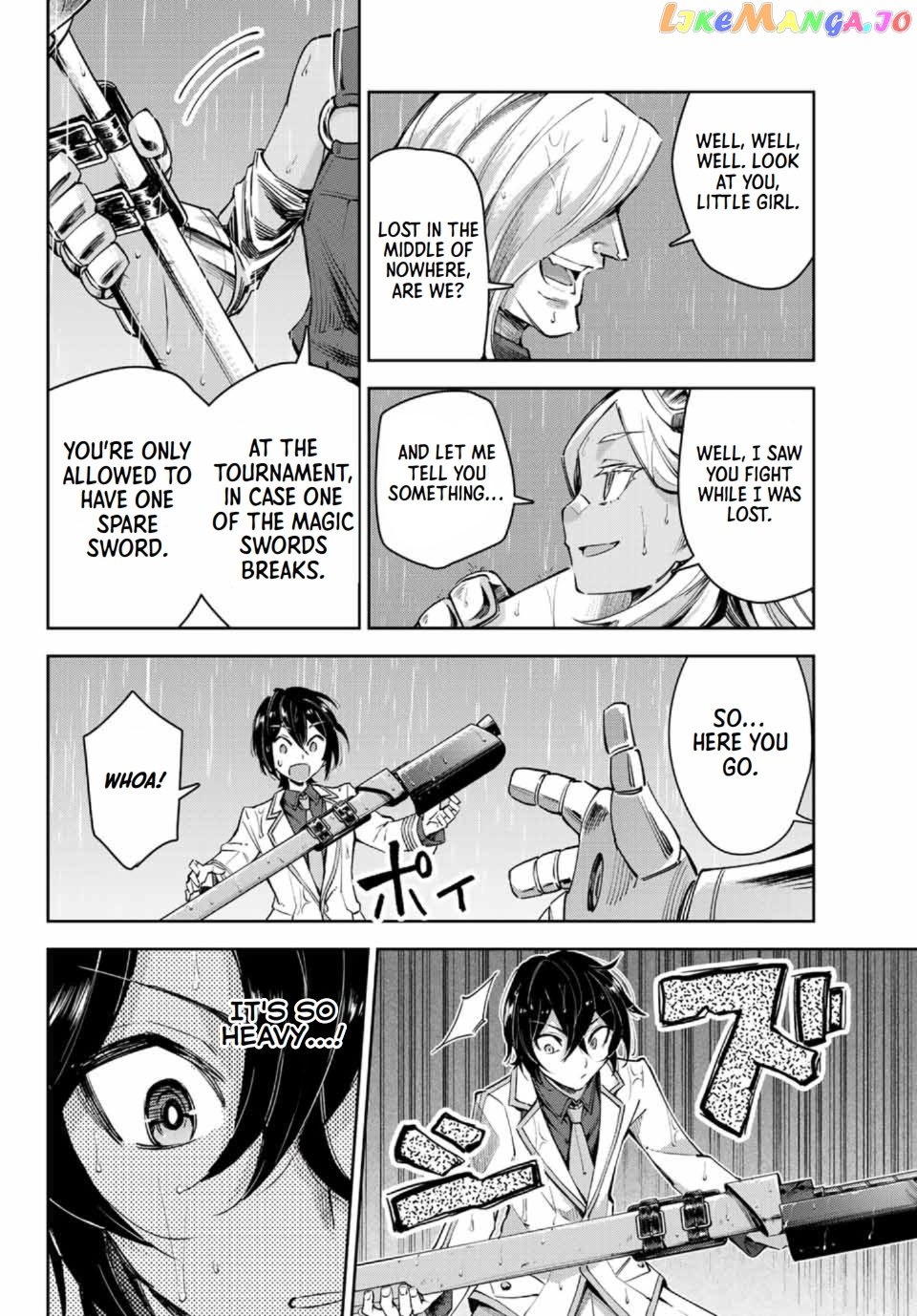 Seven Holy Sword And The Princess Of Magic Sword chapter 12.2 - page 13