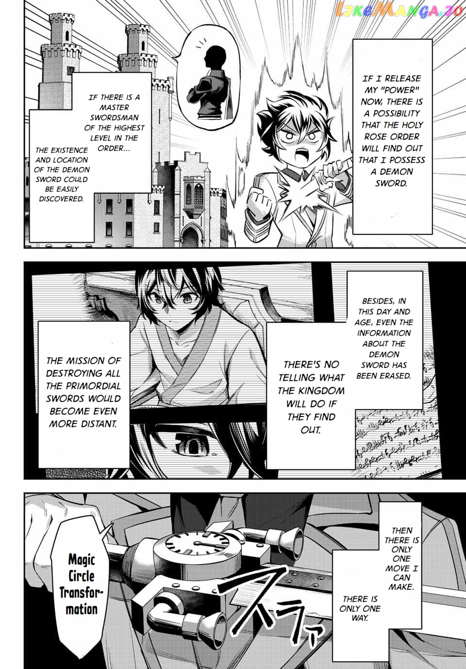 Seven Holy Sword And The Princess Of Magic Sword chapter 7 - page 35
