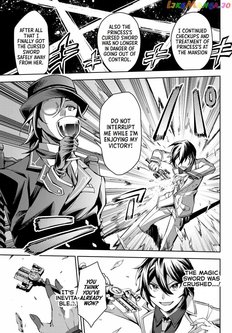 Seven Holy Sword And The Princess Of Magic Sword chapter 8.2 - page 10