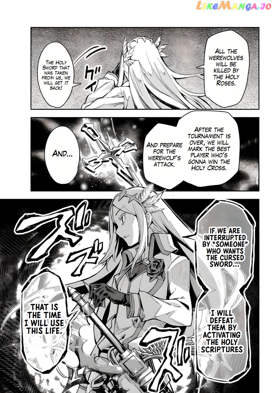 Seven Holy Sword And The Princess Of Magic Sword chapter 14.2 - page 14