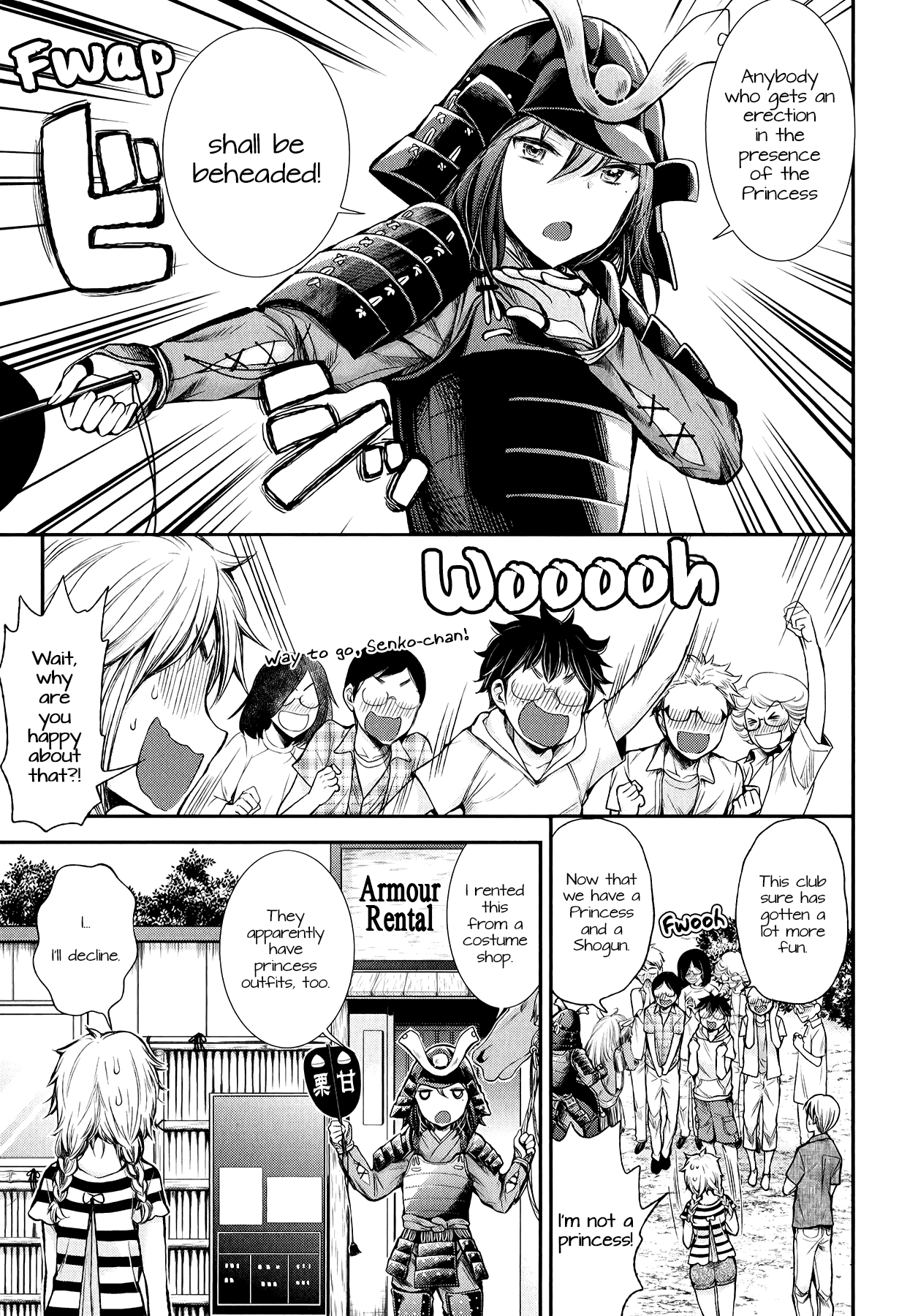 Henjyo - Hen na Jyoshi Kousei Amaguri Senko chapter 34 - page 5