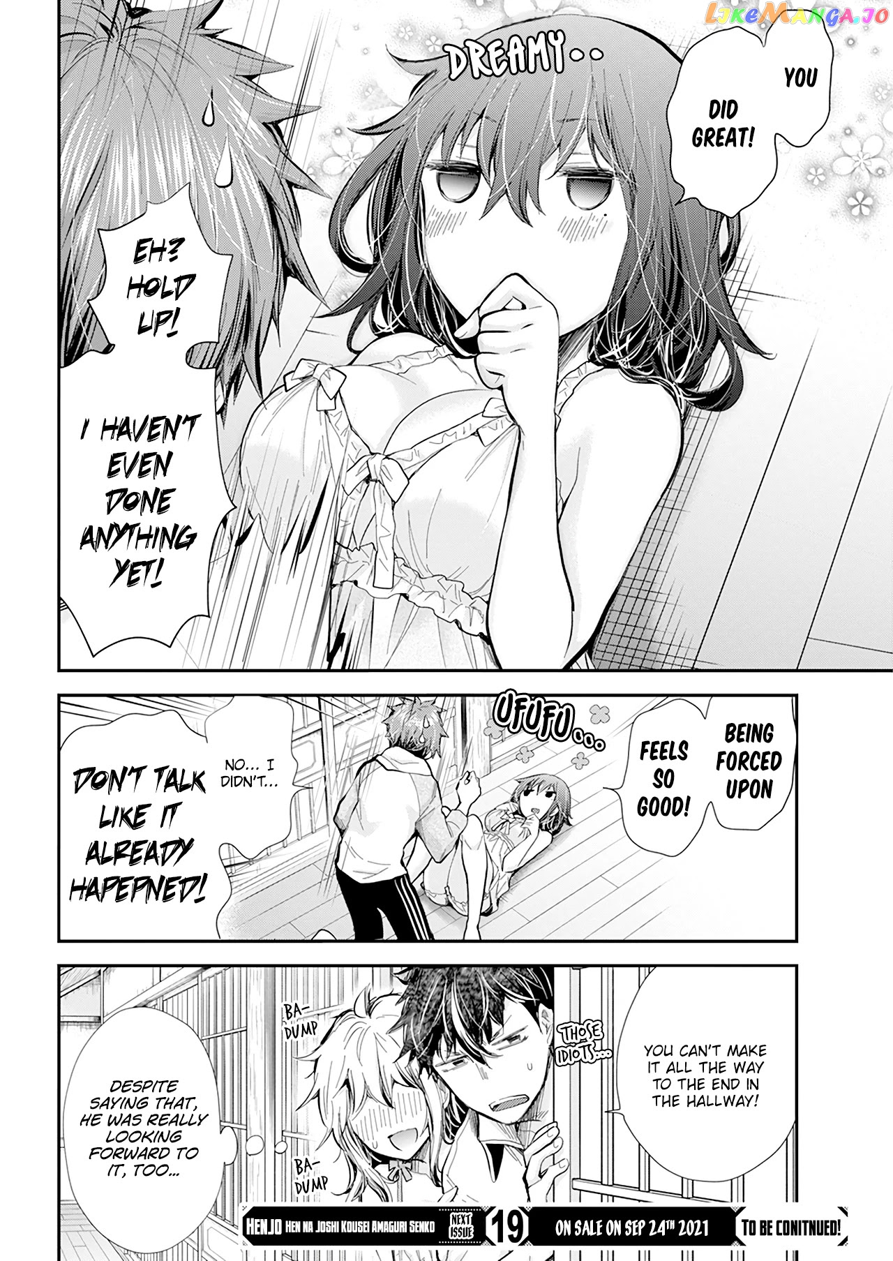 Henjyo - Hen na Jyoshi Kousei Amaguri Senko chapter 104 - page 21