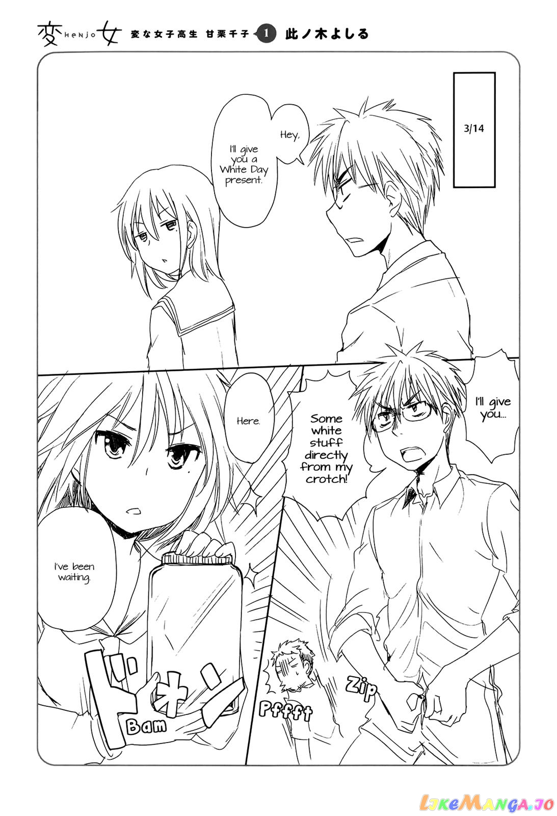 Henjyo - Hen na Jyoshi Kousei Amaguri Senko chapter 5.6 - page 10