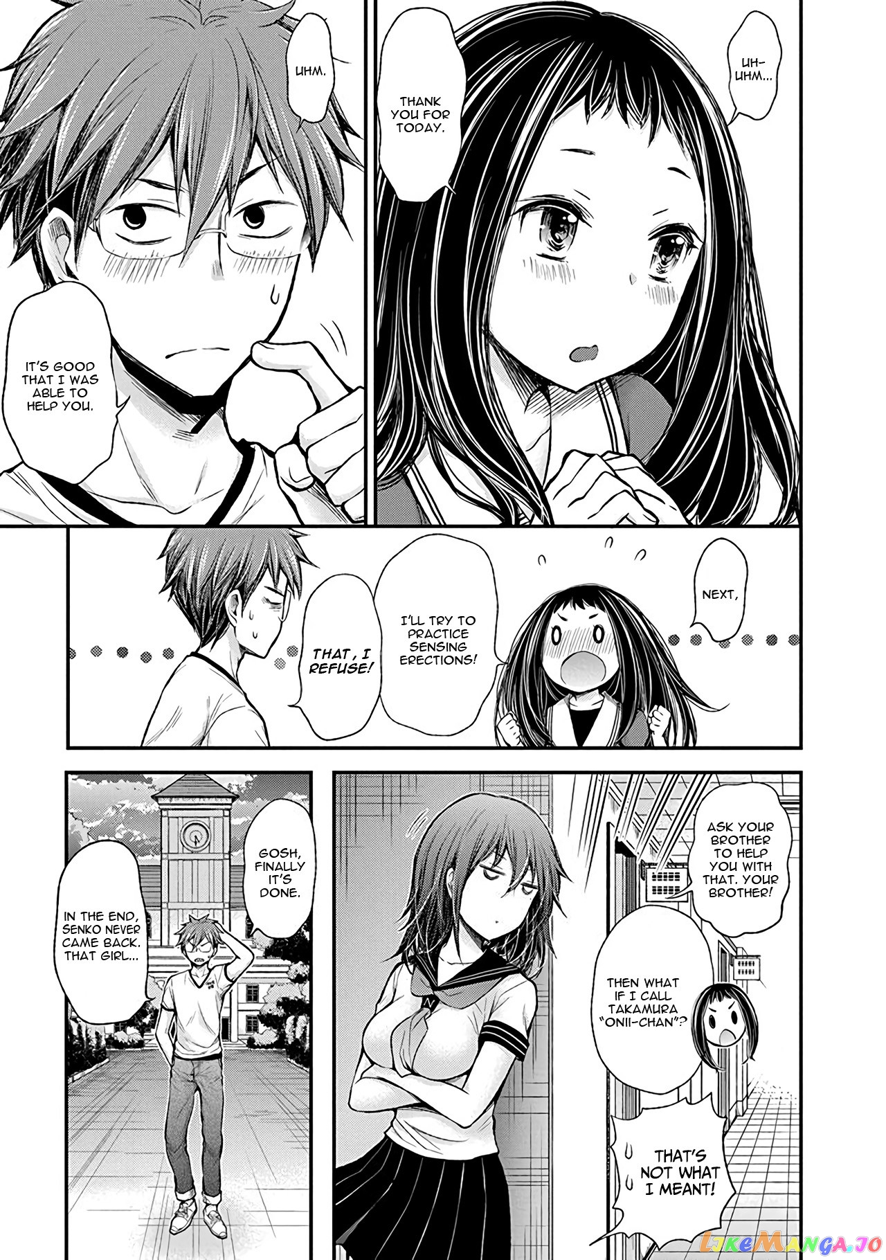 Henjyo - Hen na Jyoshi Kousei Amaguri Senko chapter 38 - page 17