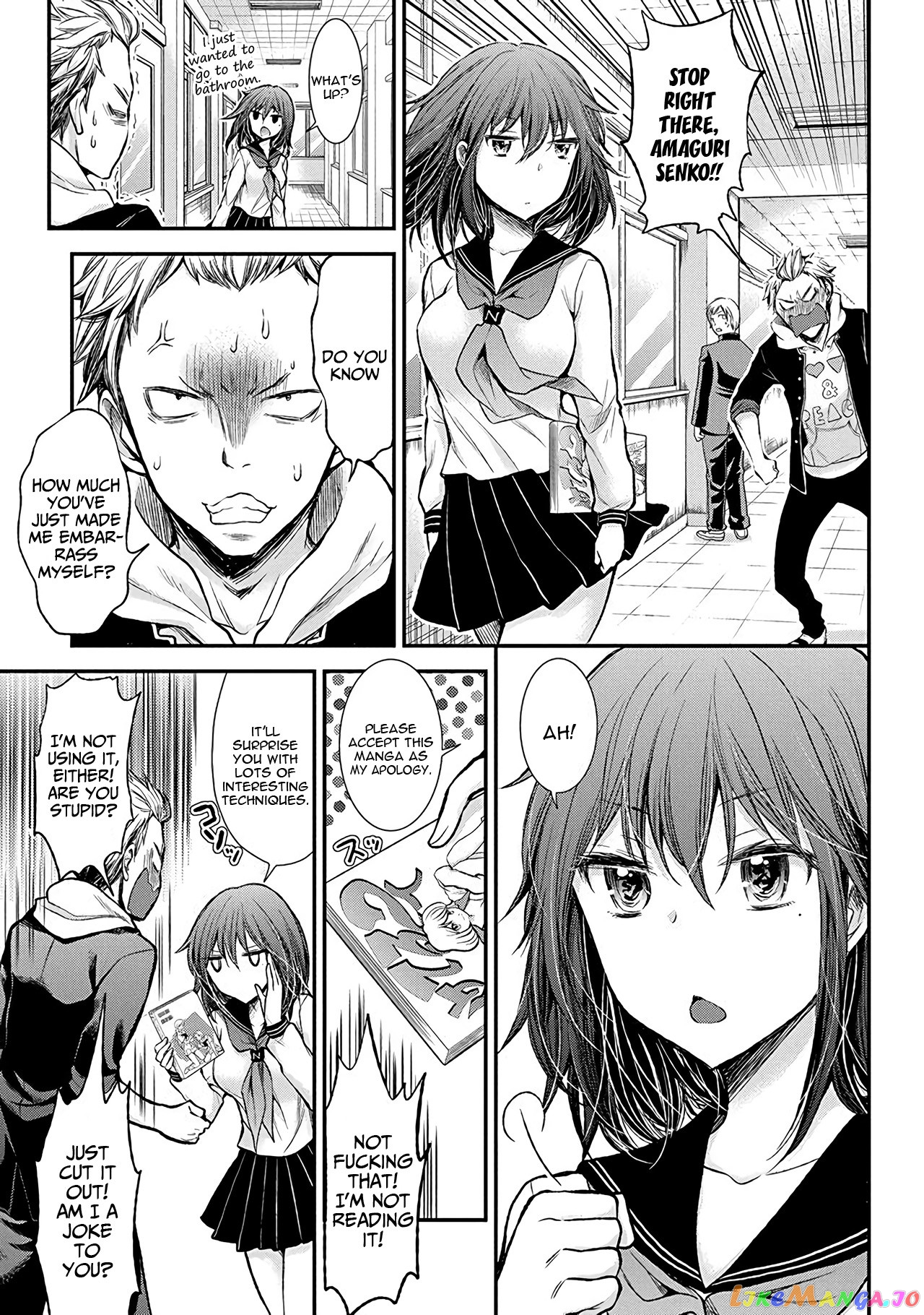 Henjyo - Hen na Jyoshi Kousei Amaguri Senko chapter 38.5 - page 10