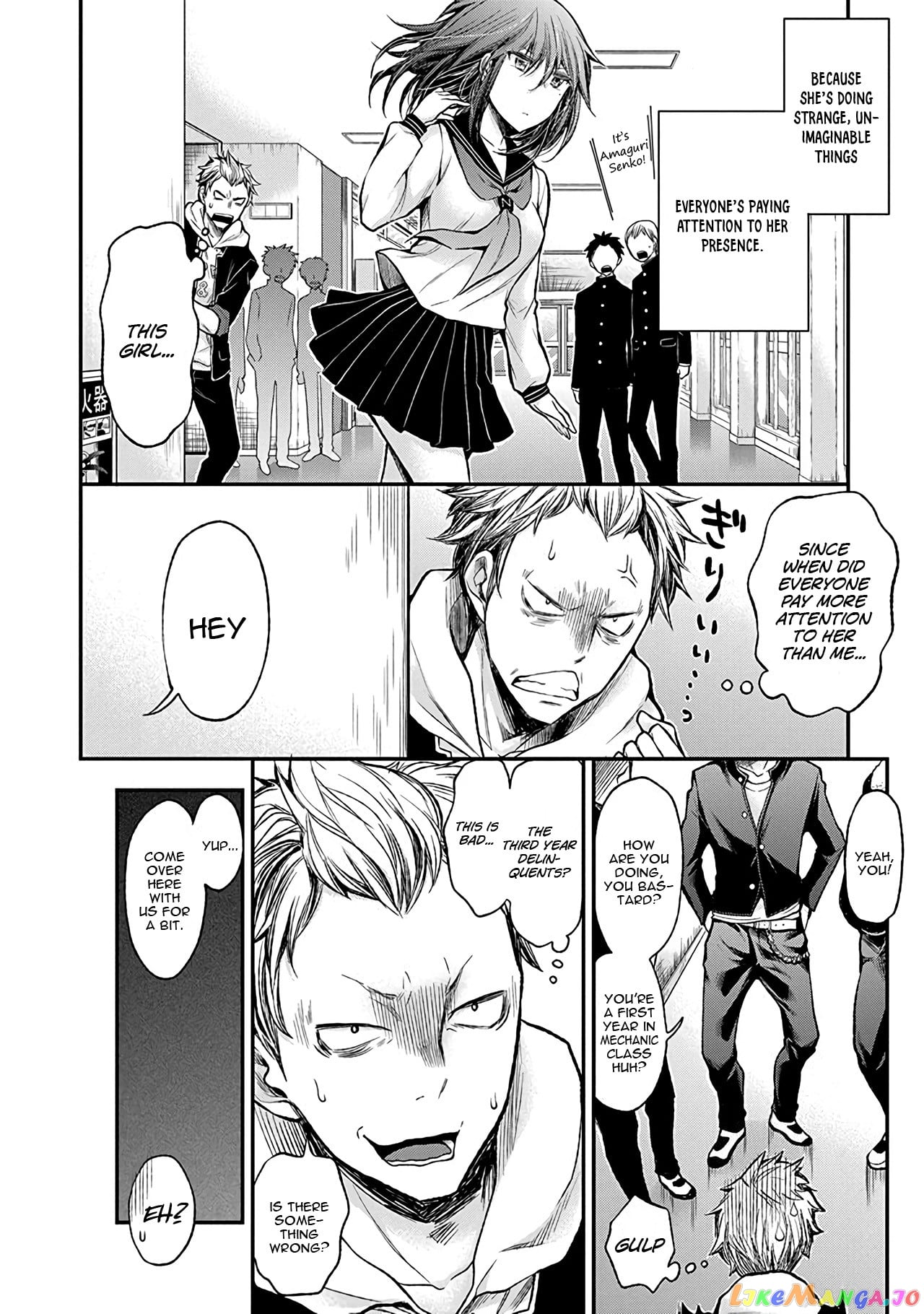 Henjyo - Hen na Jyoshi Kousei Amaguri Senko chapter 38.5 - page 13