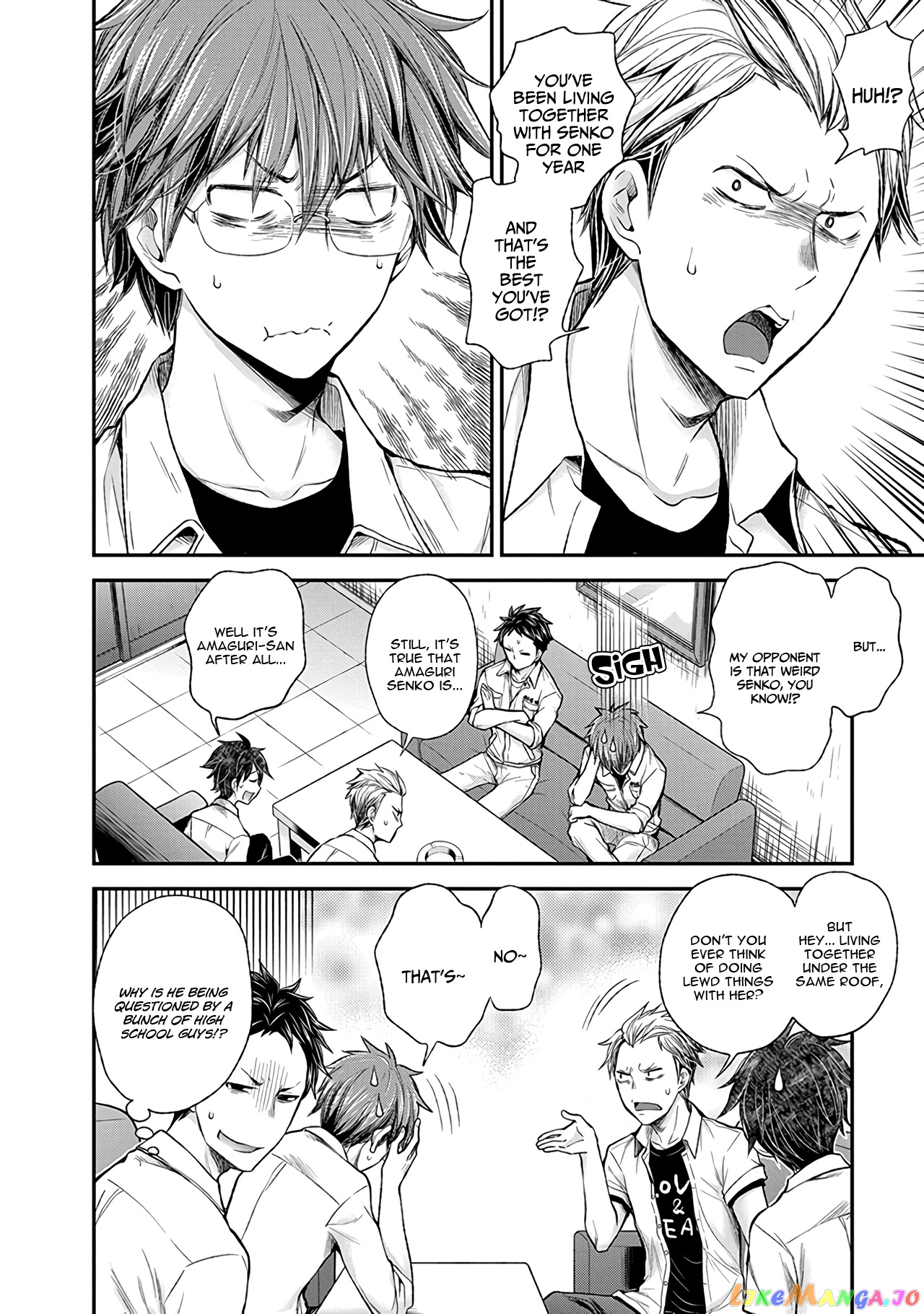 Henjyo - Hen na Jyoshi Kousei Amaguri Senko chapter 57 - page 13