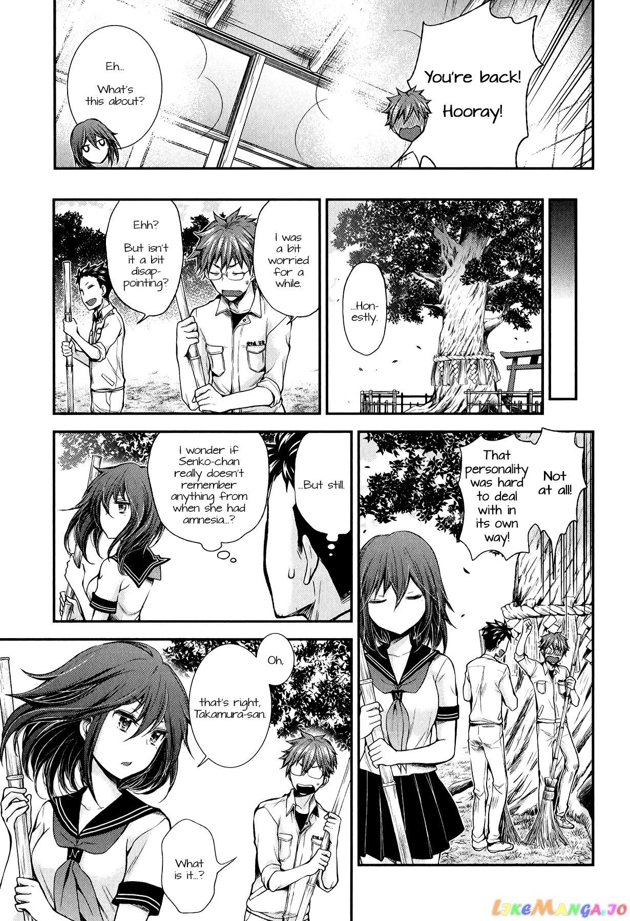 Henjyo - Hen na Jyoshi Kousei Amaguri Senko chapter 32 - page 19