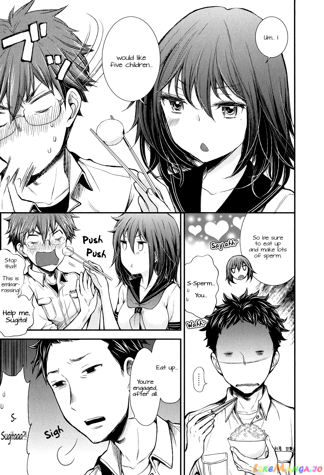 Henjyo - Hen na Jyoshi Kousei Amaguri Senko chapter 32 - page 9