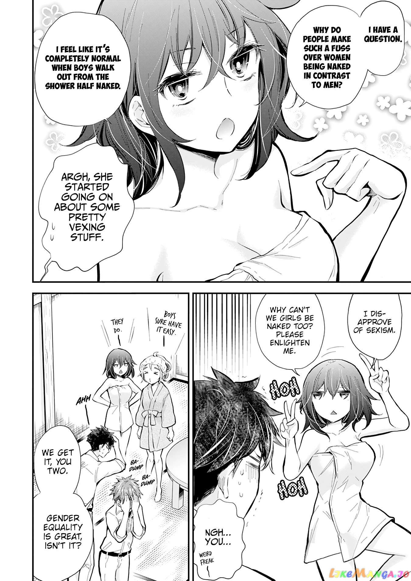 Henjyo - Hen na Jyoshi Kousei Amaguri Senko Chapter 115 - page 3