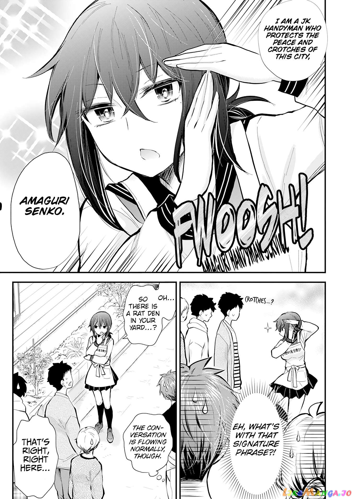 Henjyo - Hen na Jyoshi Kousei Amaguri Senko Chapter 115 - page 6