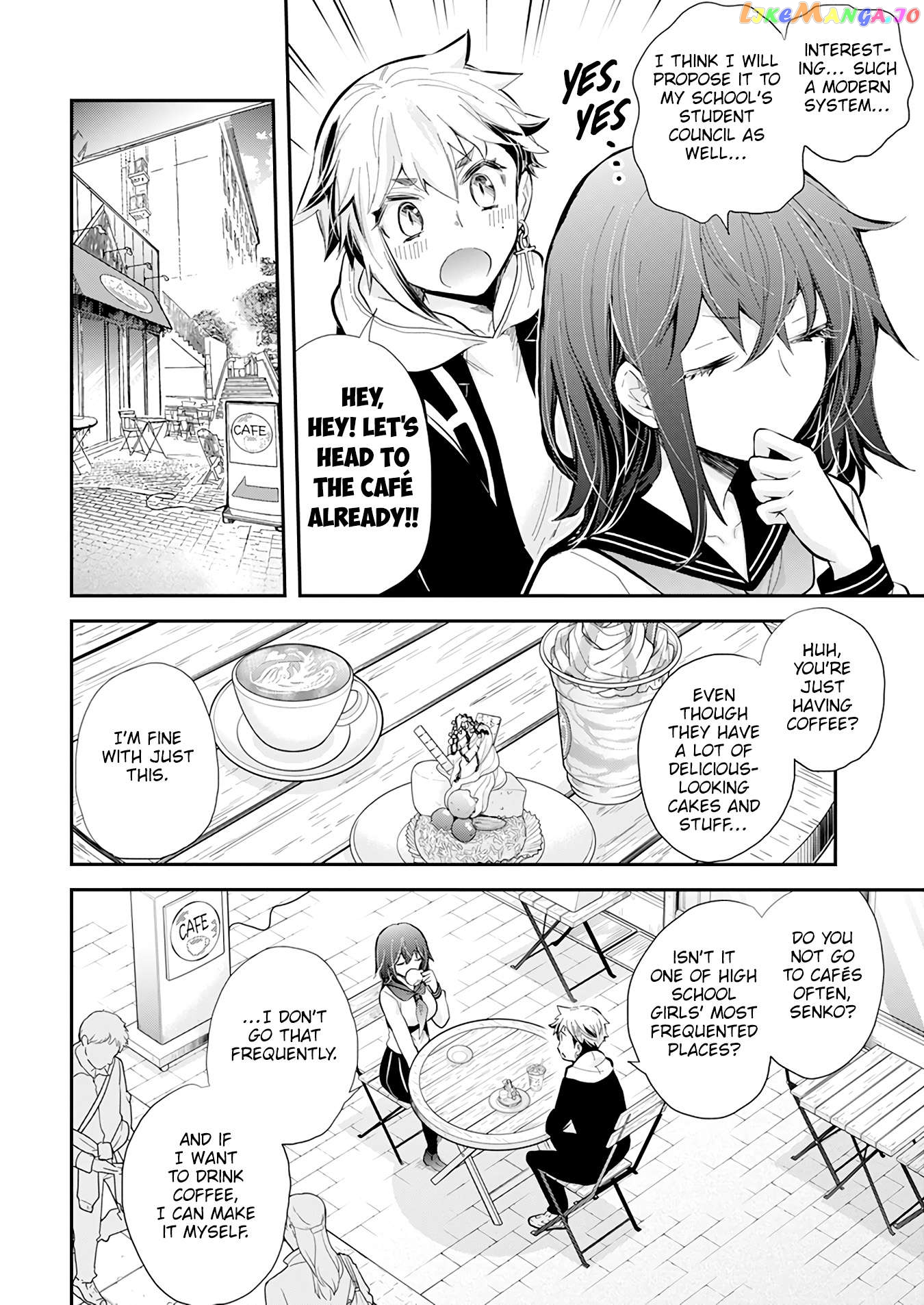 Henjyo - Hen na Jyoshi Kousei Amaguri Senko Chapter 116 - page 8