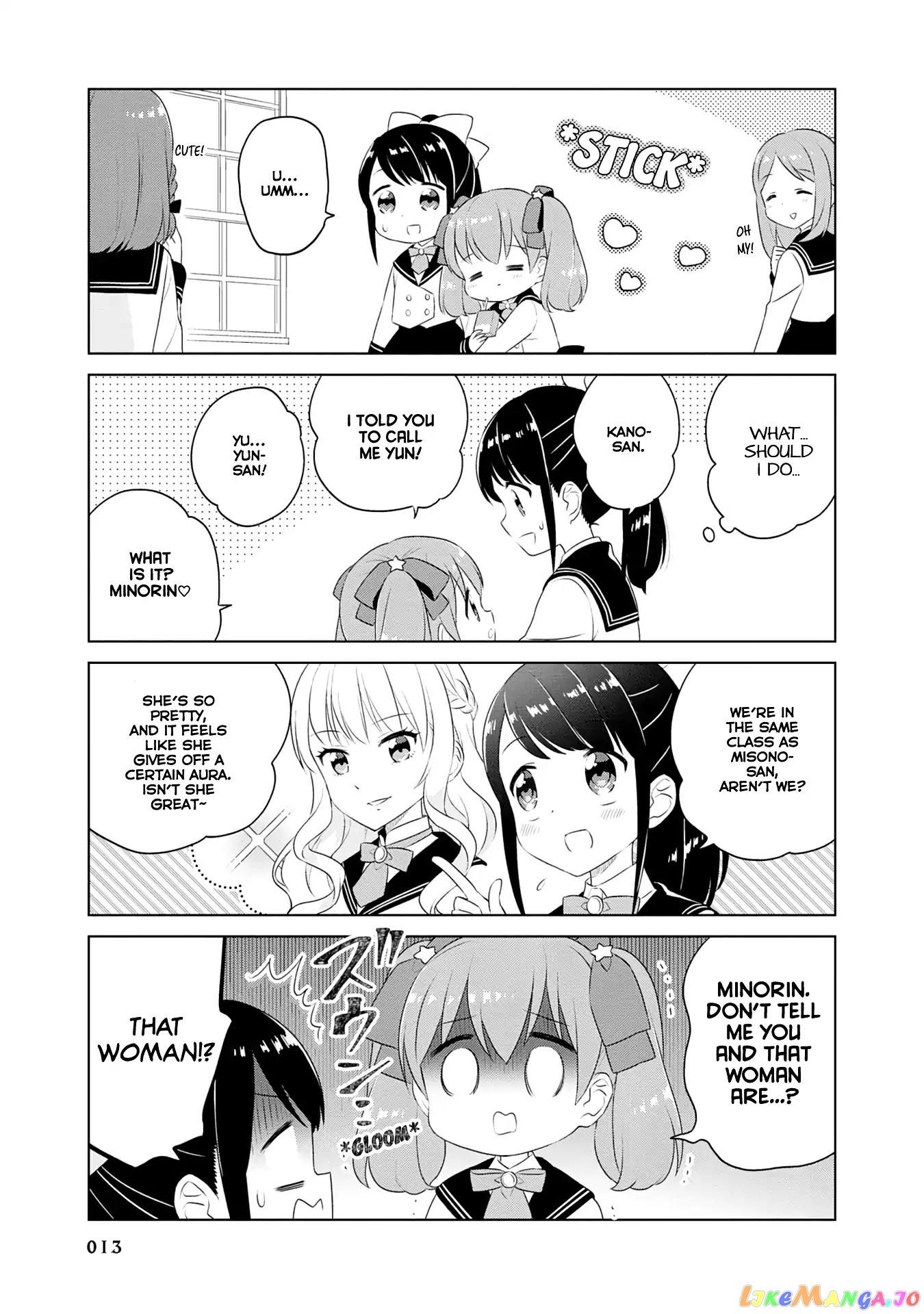Minori & 100 Ladies chapter 1 - page 12