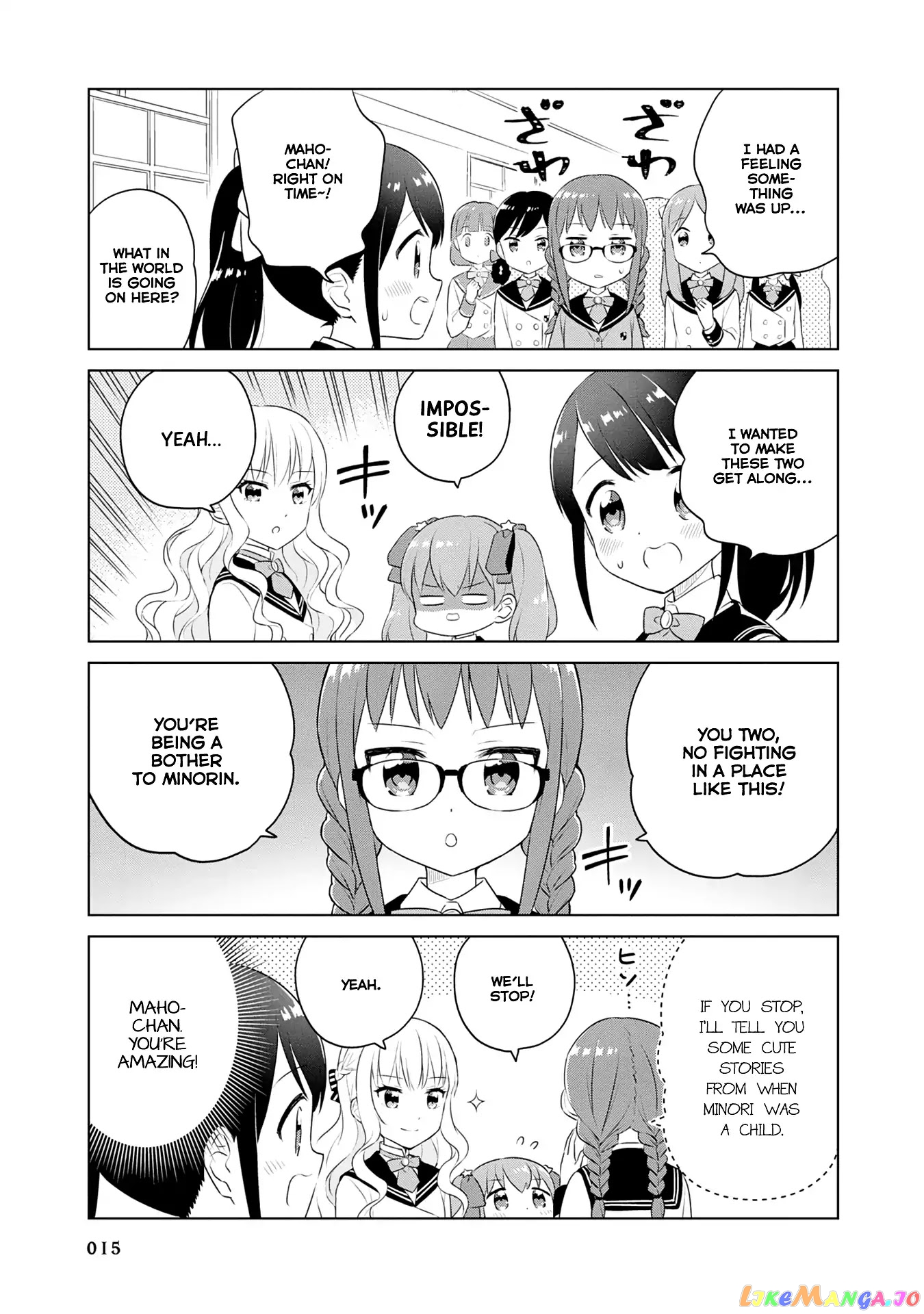 Minori & 100 Ladies chapter 1 - page 14