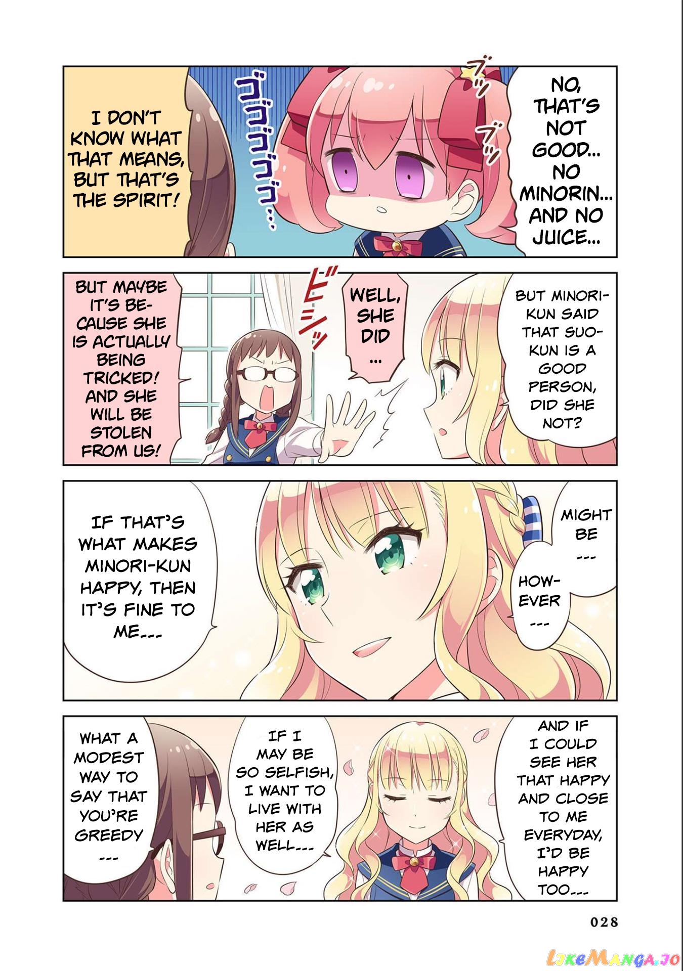 Minori & 100 Ladies chapter 14 - page 4