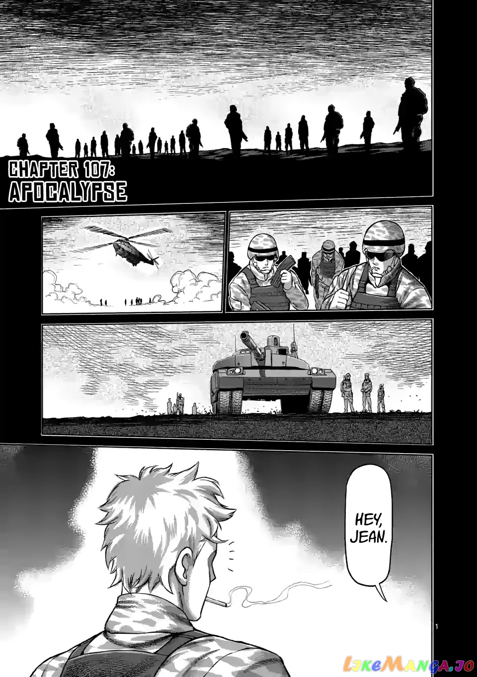 Kengan Omega chapter 107 - page 1