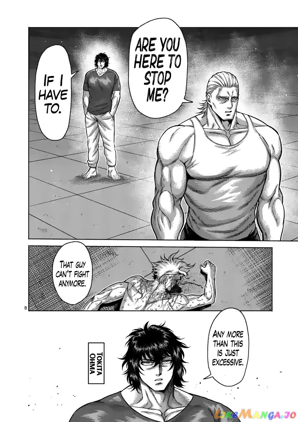 Kengan Omega chapter 109 - page 8
