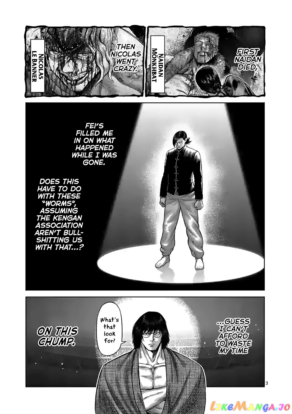 Kengan Omega chapter 110 - page 3