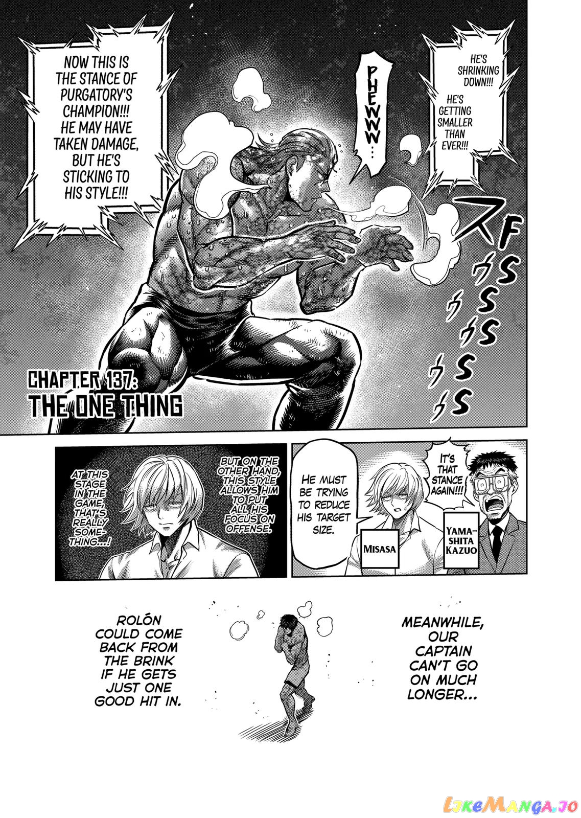 Kengan Omega chapter 137 - page 1