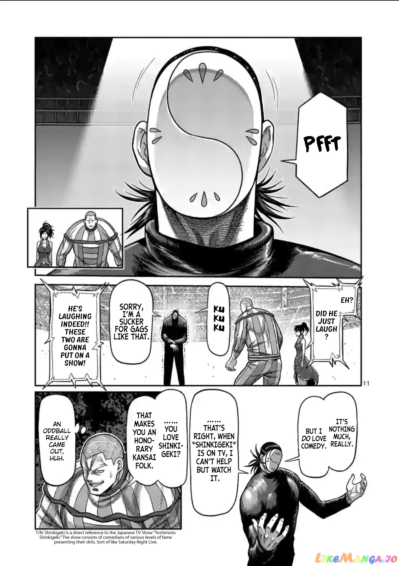 Kengan Omega chapter 115 - page 11