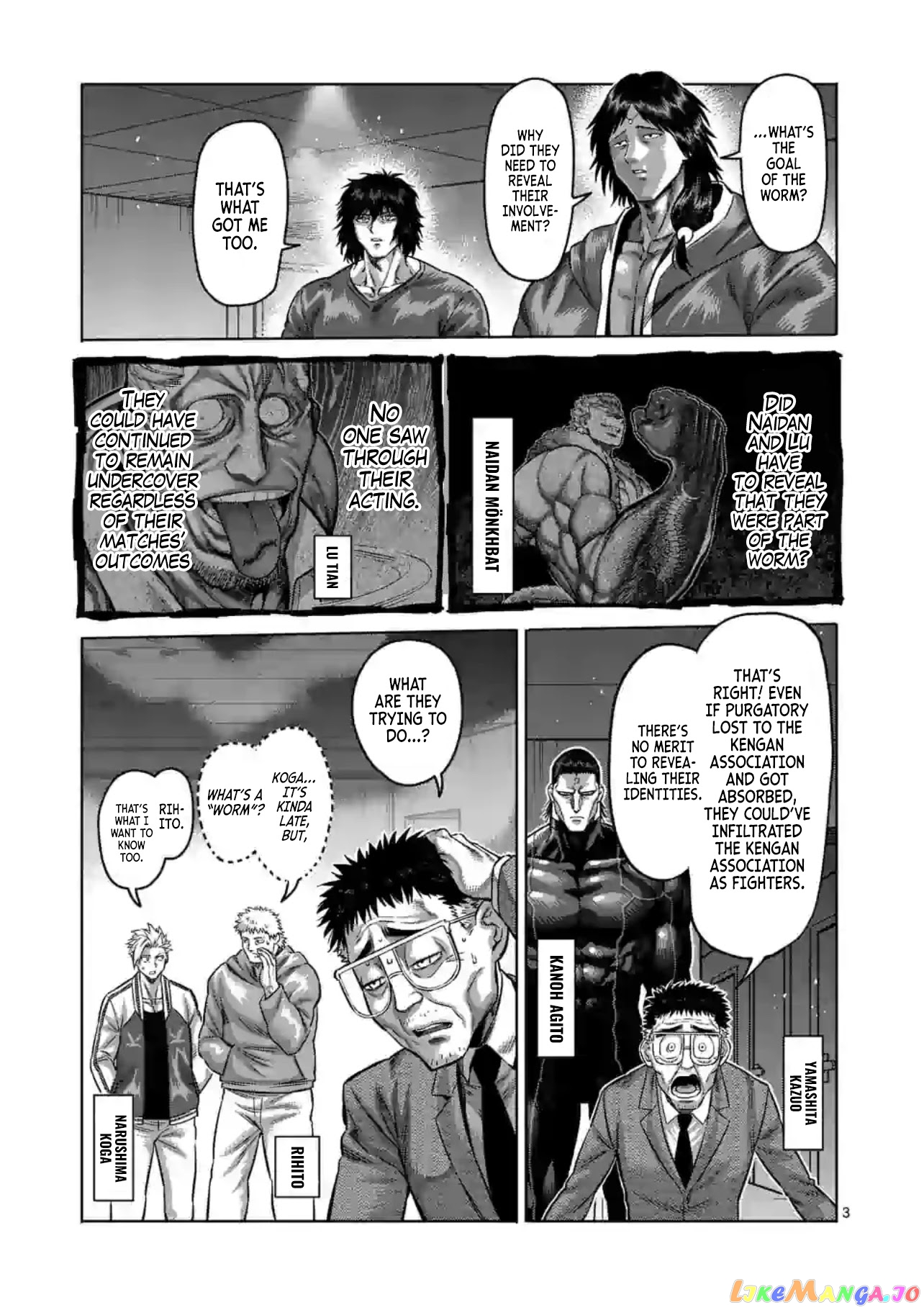 Kengan Omega chapter 115 - page 3